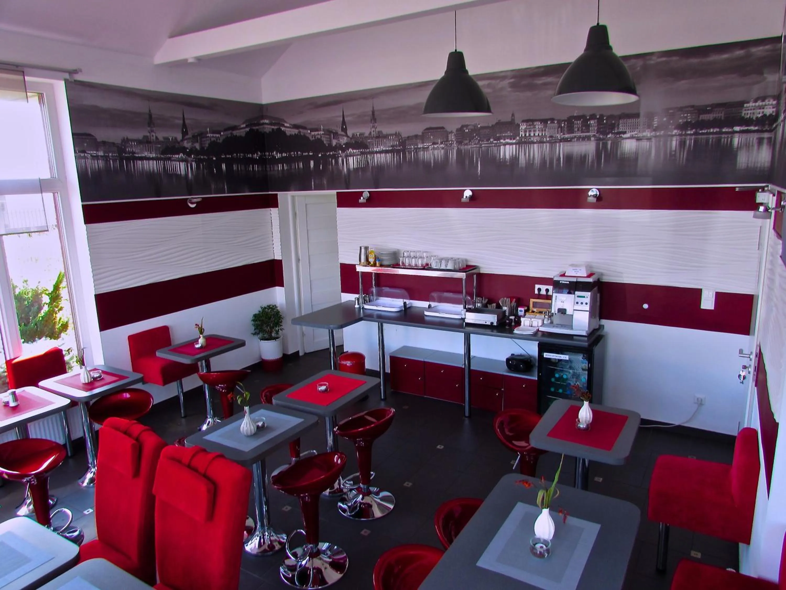 Buffet breakfast in Hotel 108