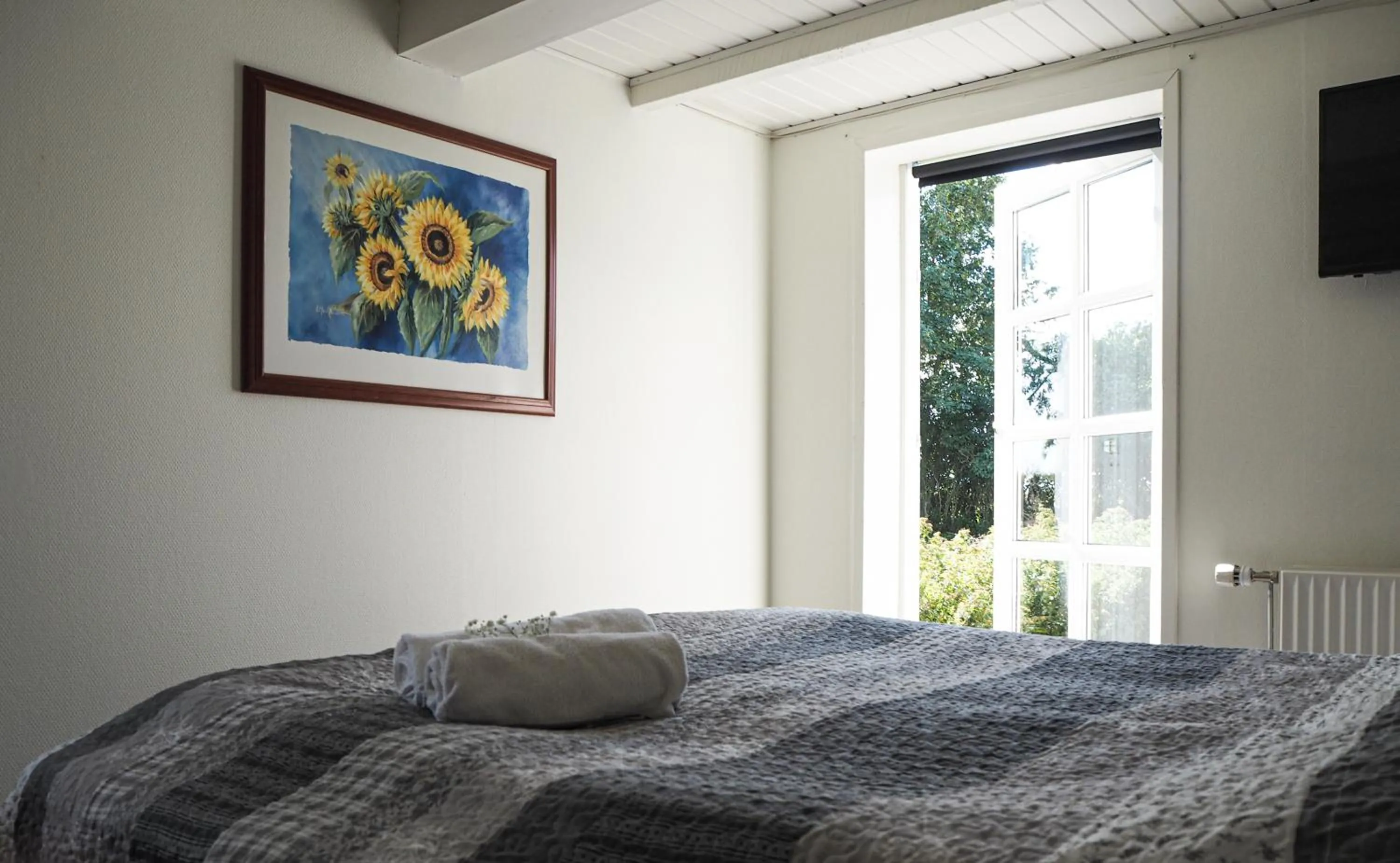 Bedroom, Bed in Sunbjerre B&B