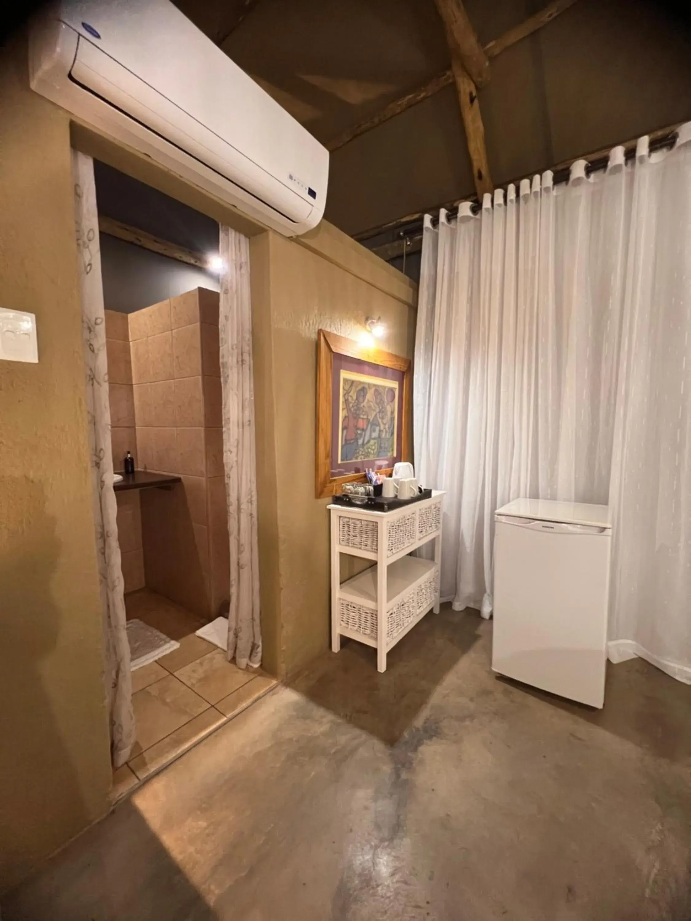 Bed in Lapa Lange Game Lodge Bed in Lapa Lange Game Lodge