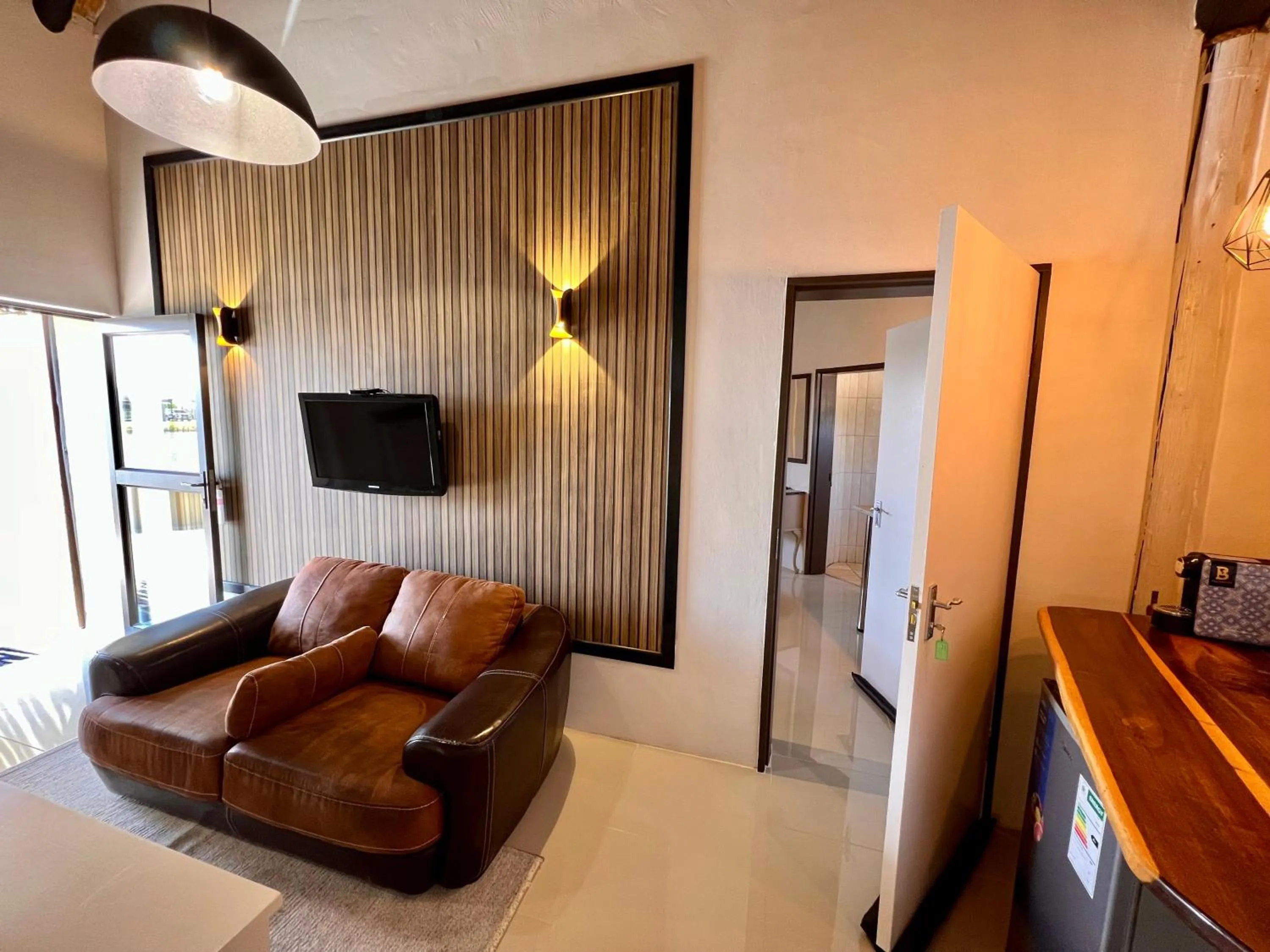 Seating area in Lapa Lange Game Lodge