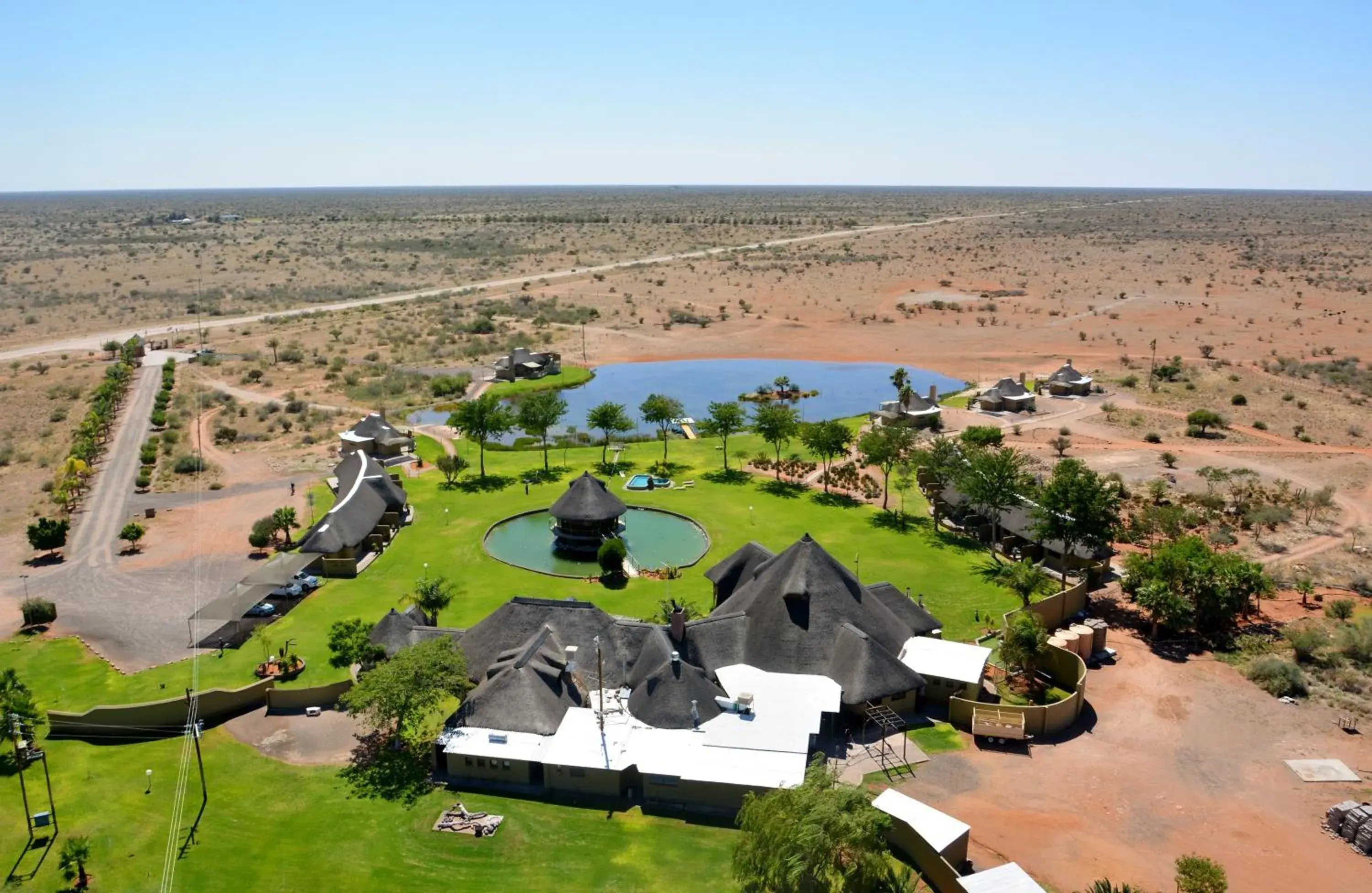 Bird's eye view in Lapa Lange Game Lodge Bird's eye view in Lapa Lange Game Lodge