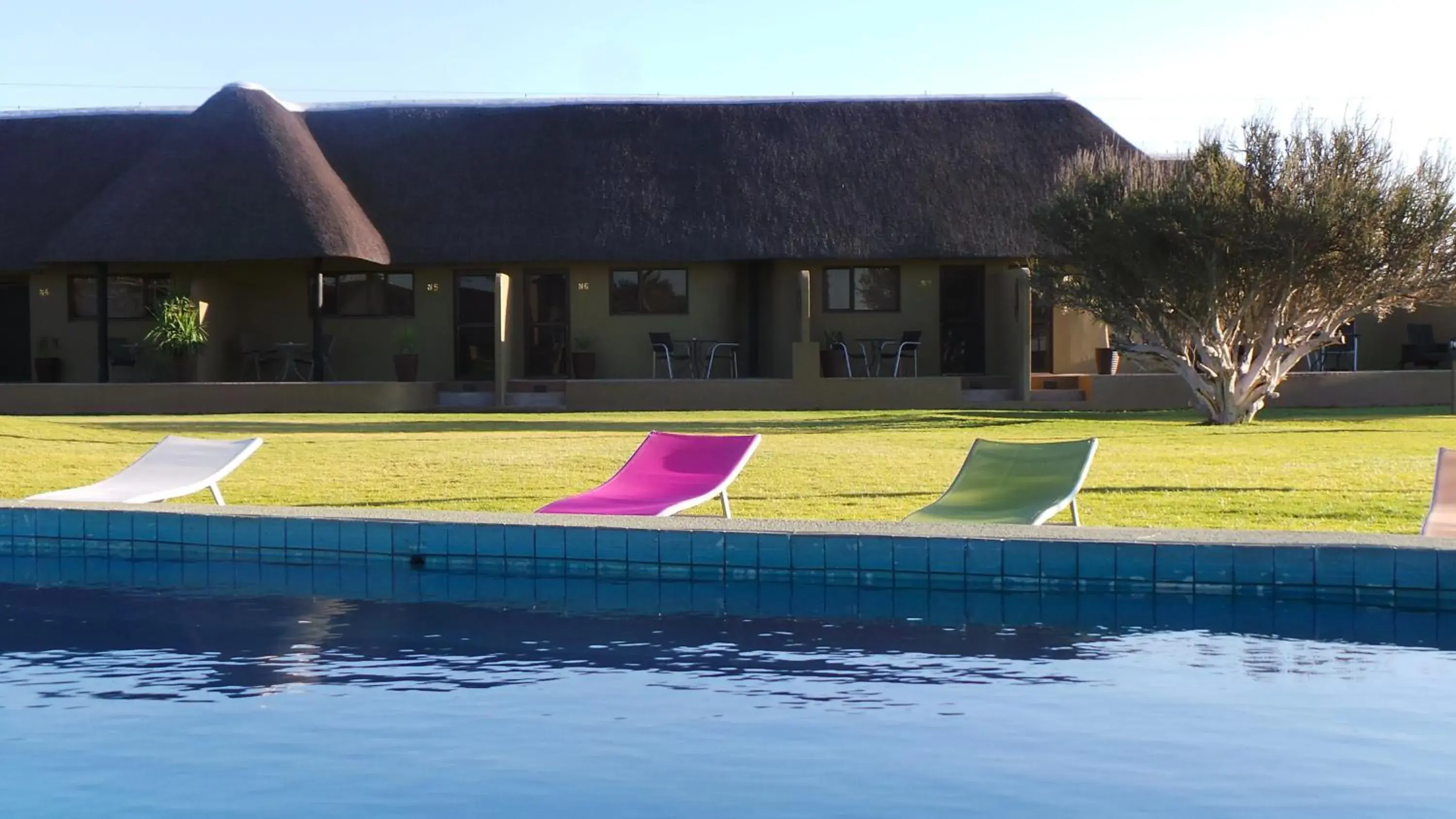 Swimming pool in Lapa Lange Game Lodge Swimming pool in Lapa Lange Game Lodge