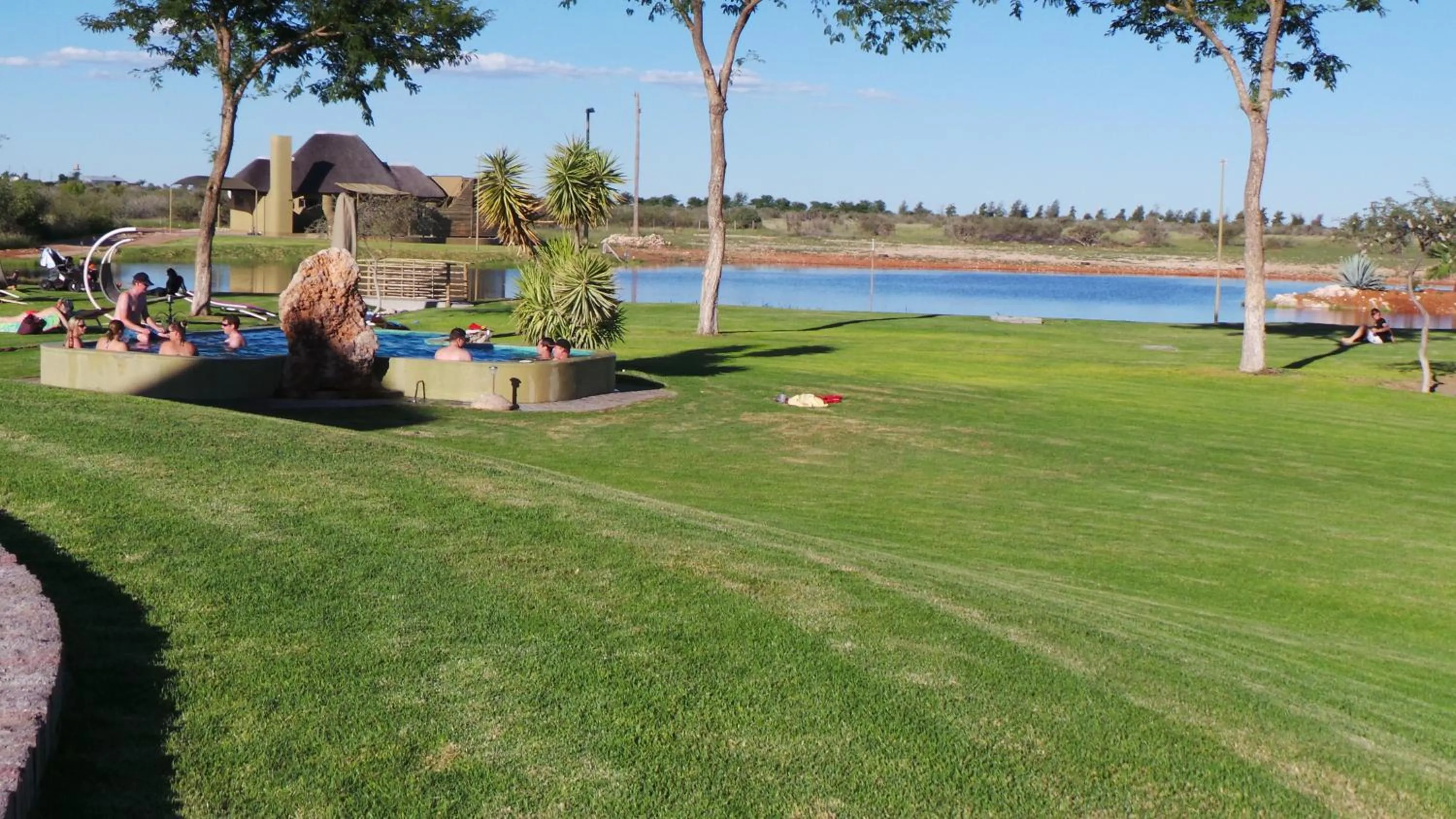 Swimming pool in Lapa Lange Game Lodge