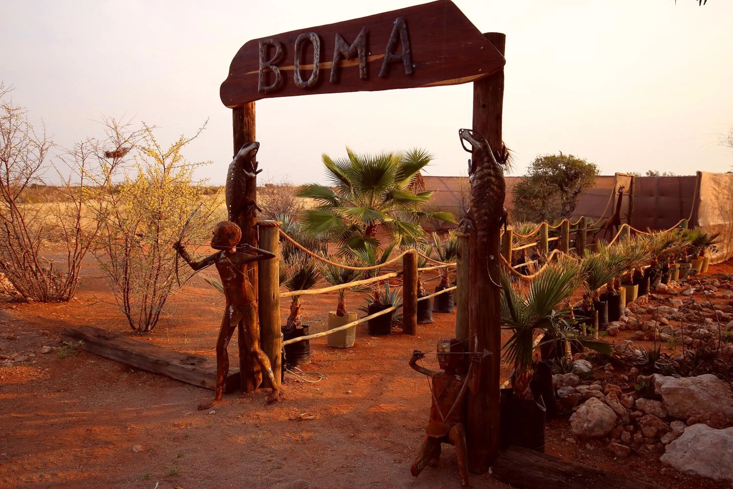 Restaurant/places to eat in Lapa Lange Game Lodge