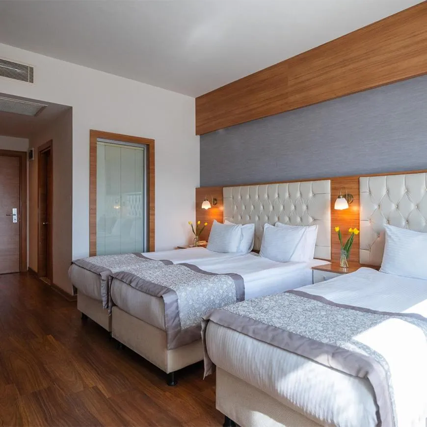Bed in Parion Hotel