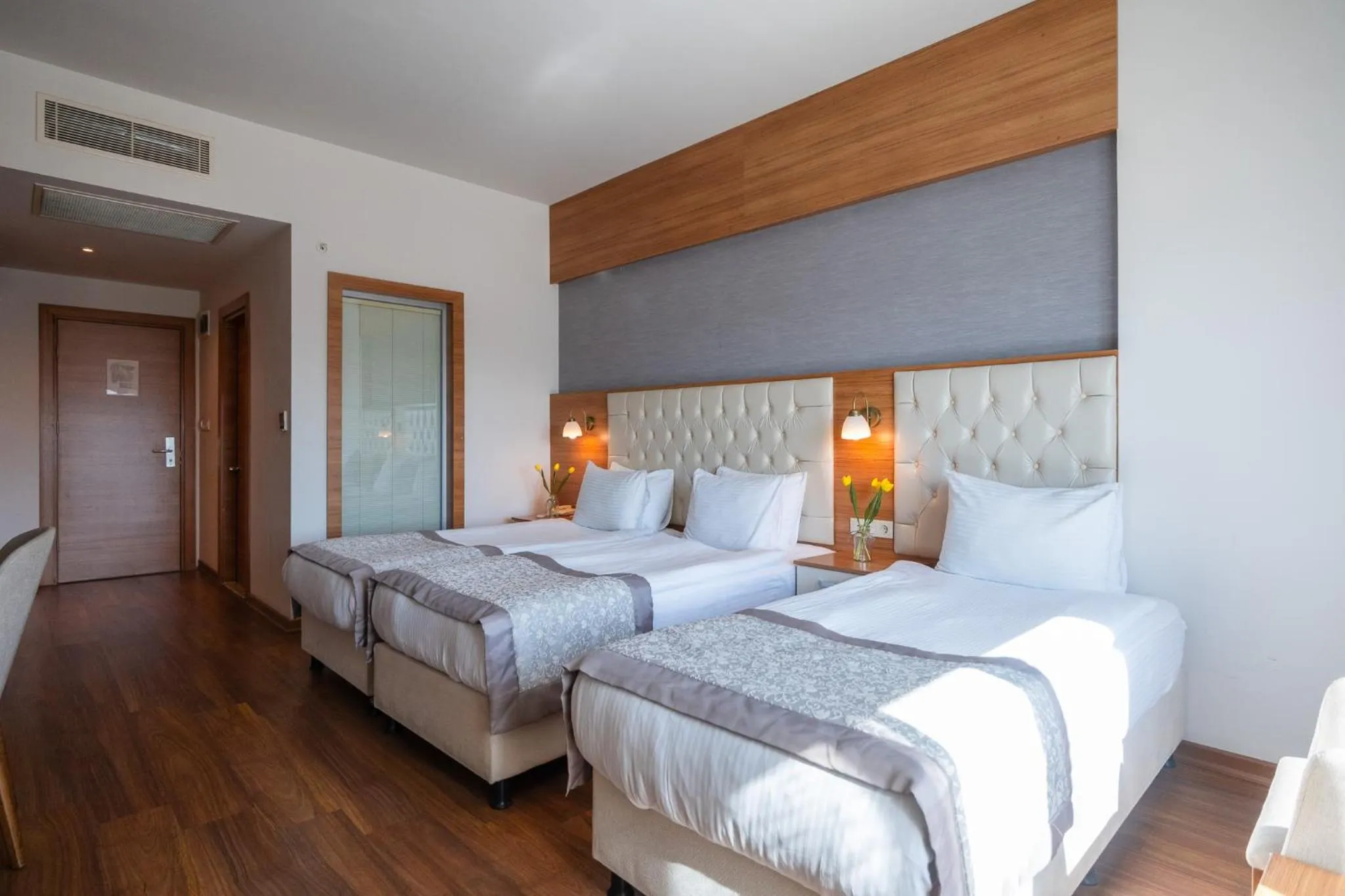 Bed in Parion Hotel
