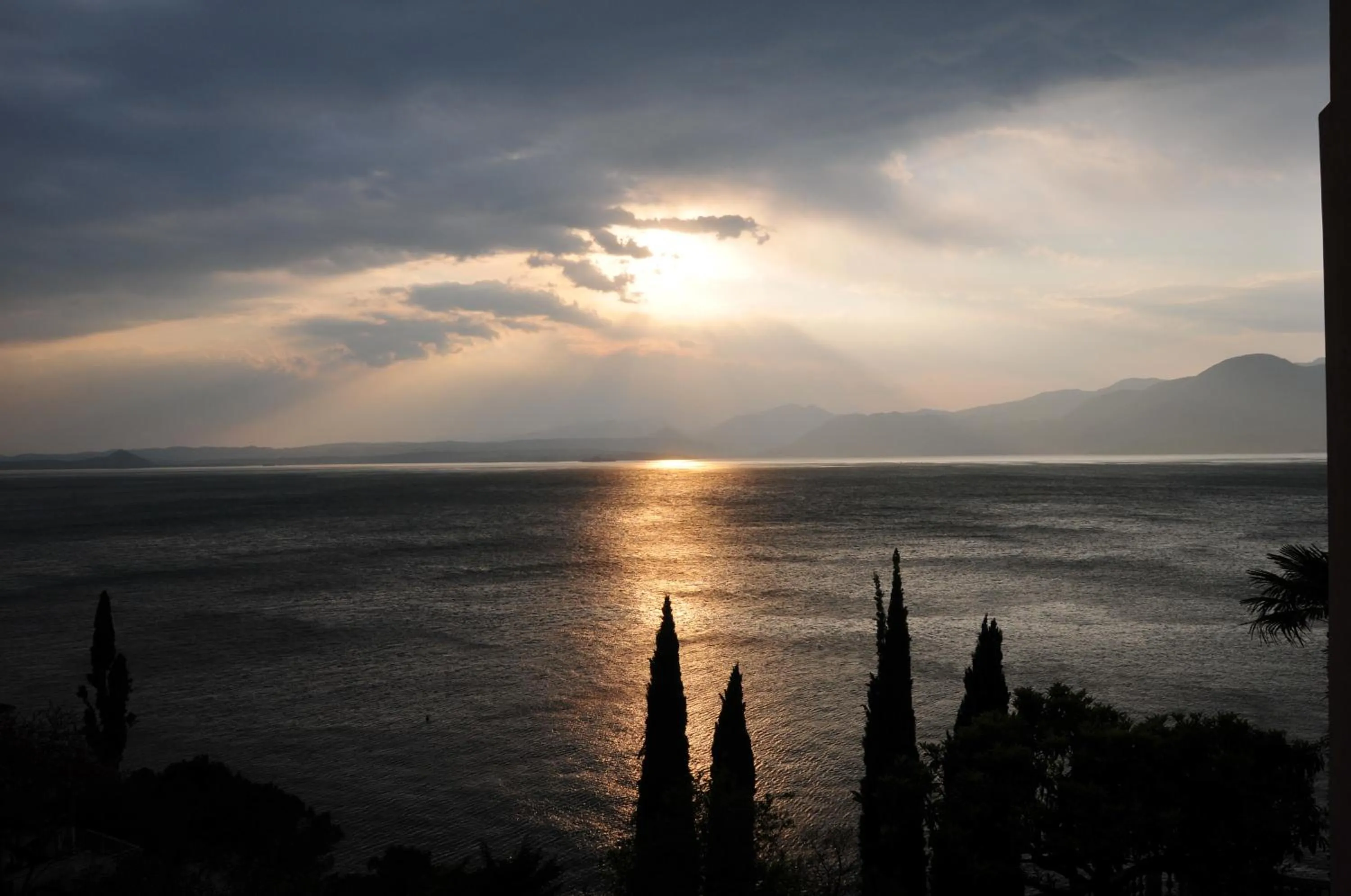 Sunset in beb my lake