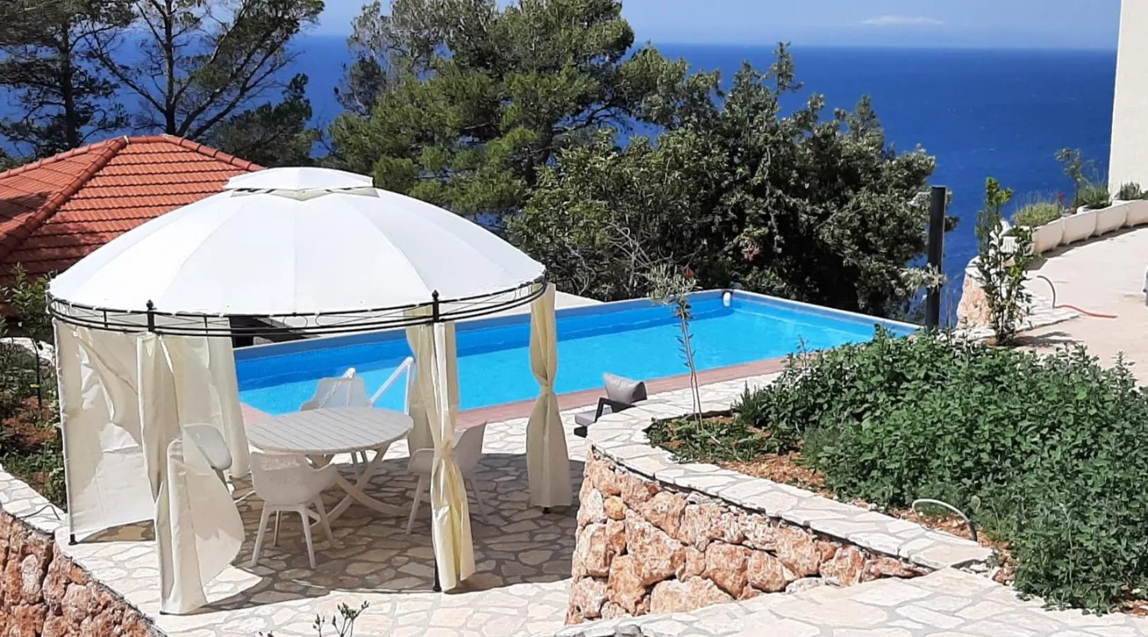 Swimming pool in Villa Jagoda