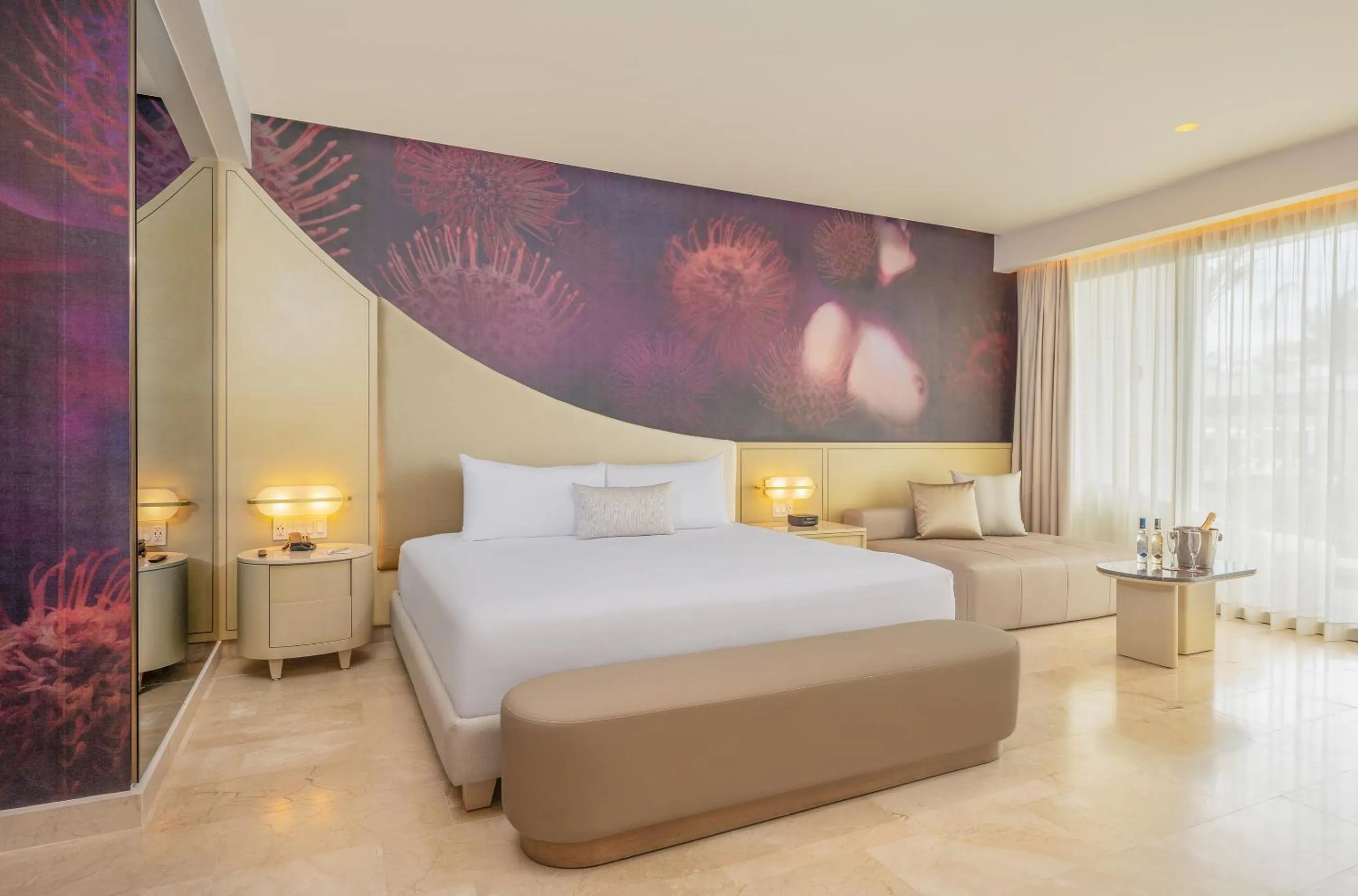 Bed in Desire Riviera Maya Resort All Inclusive - Couples Only