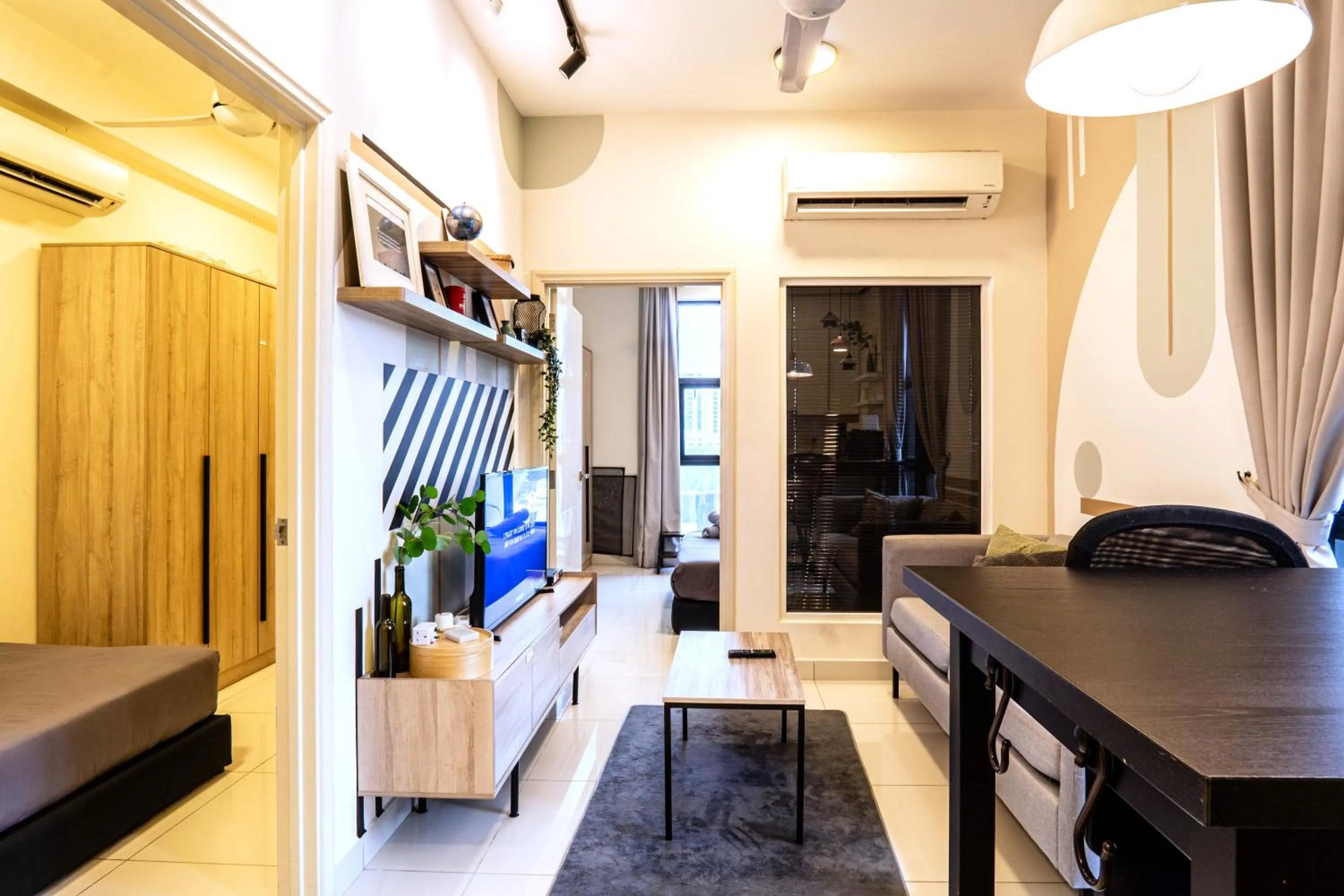 TV and multimedia, Bed in Arte Mont Kiara by Airhost