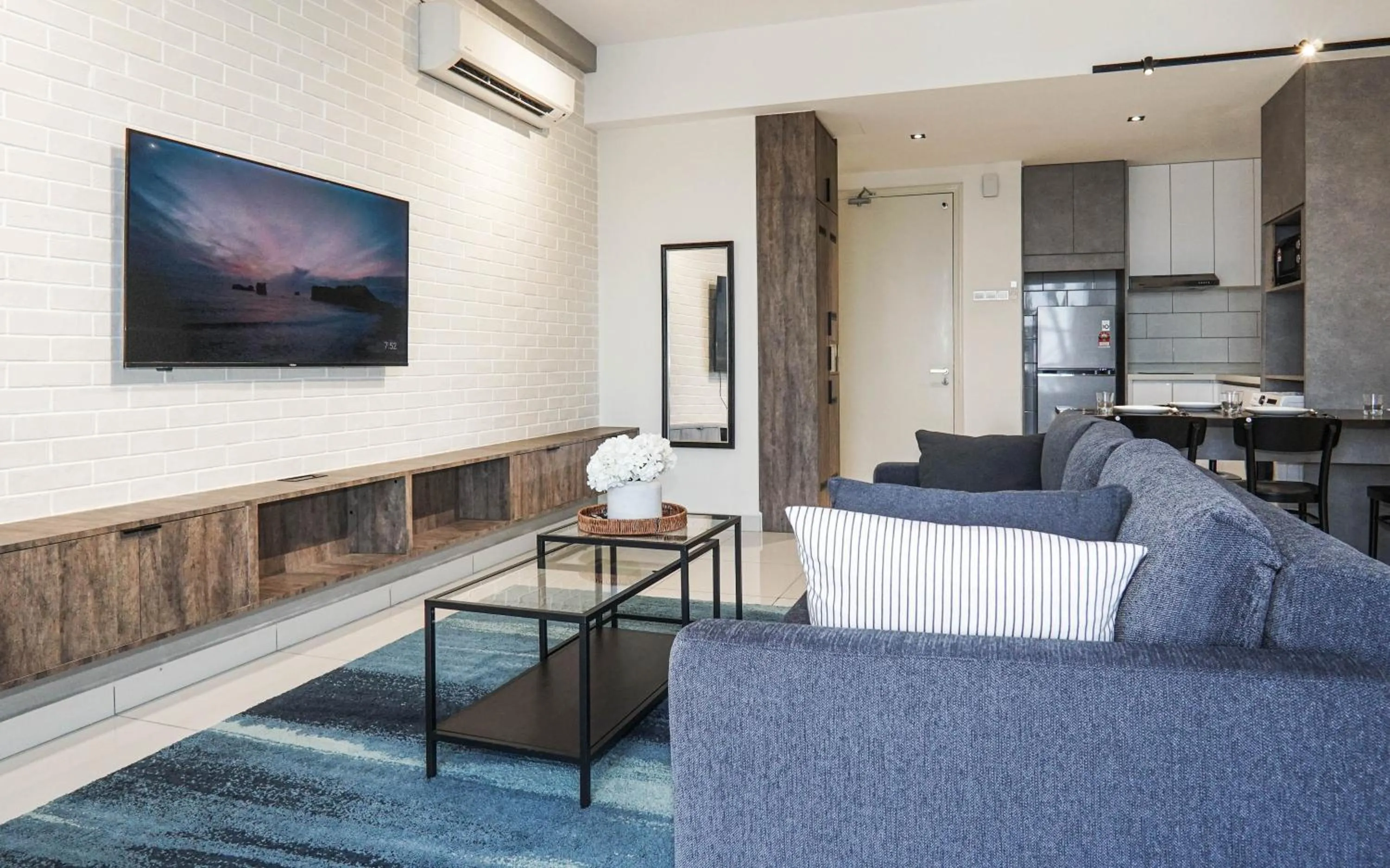 Living room in Arte Mont Kiara by Airhost