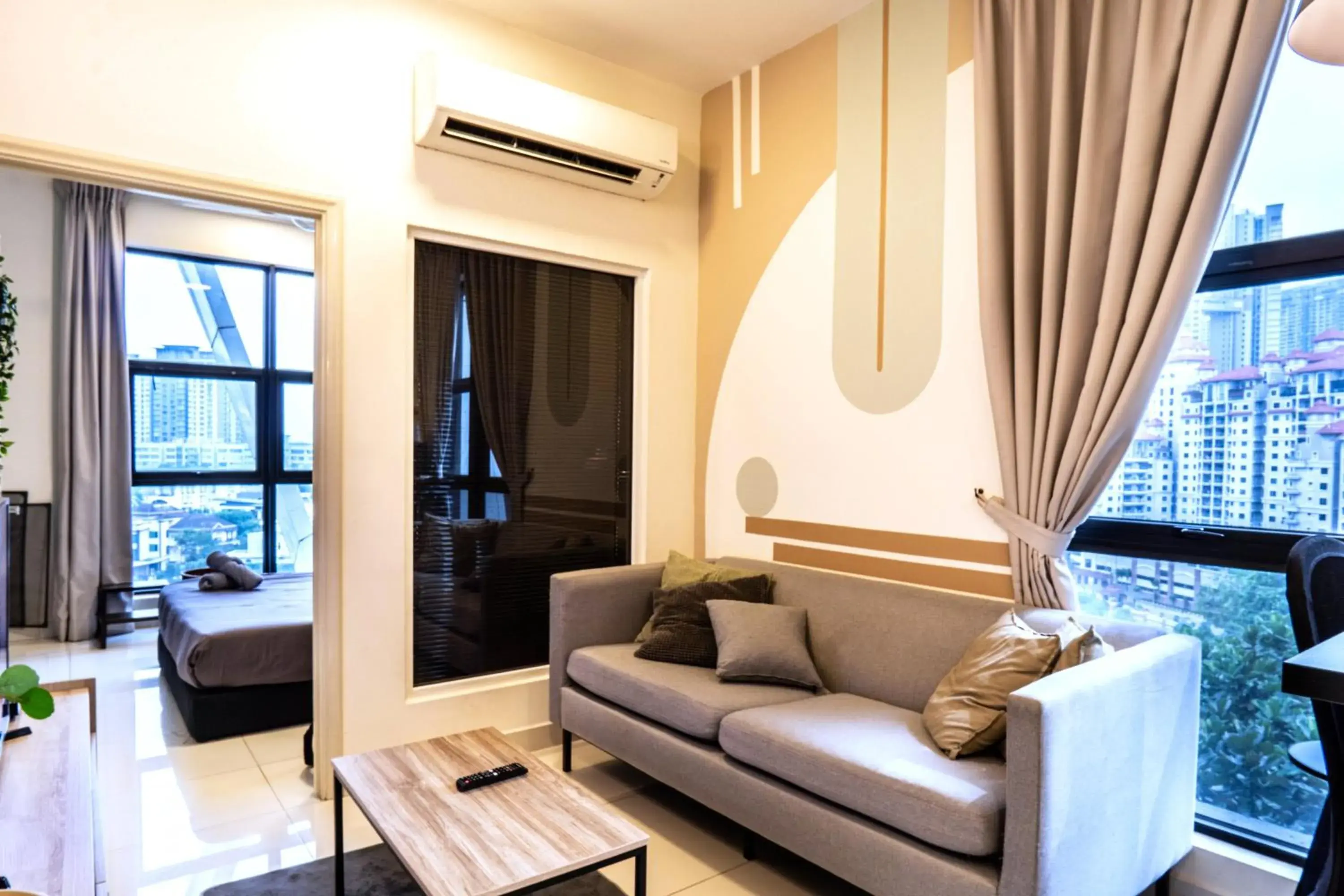 Living room in Arte Mont Kiara by Airhost Living room in Arte Mont Kiara by Airhost