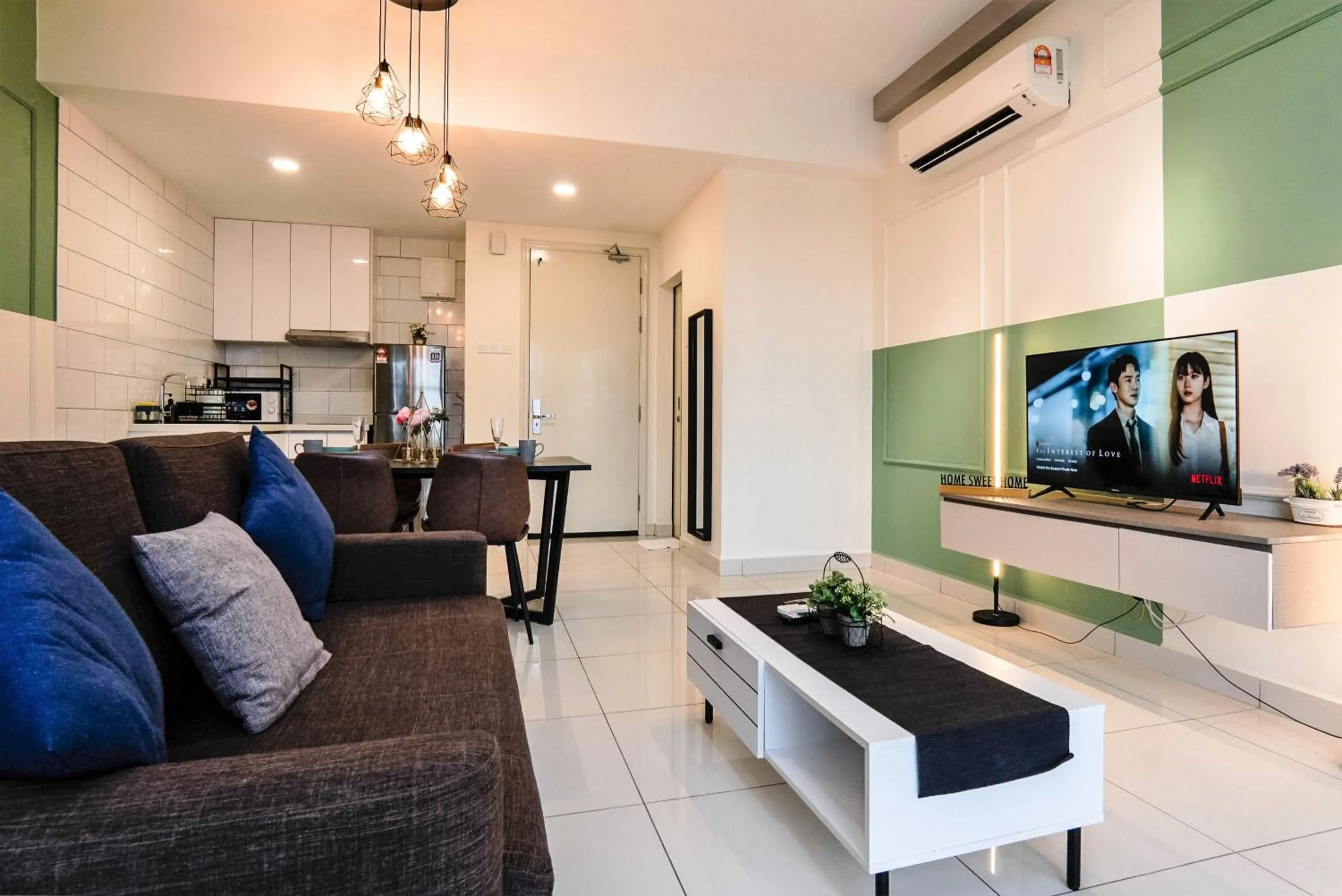 Living room in Arte Mont Kiara by Airhost