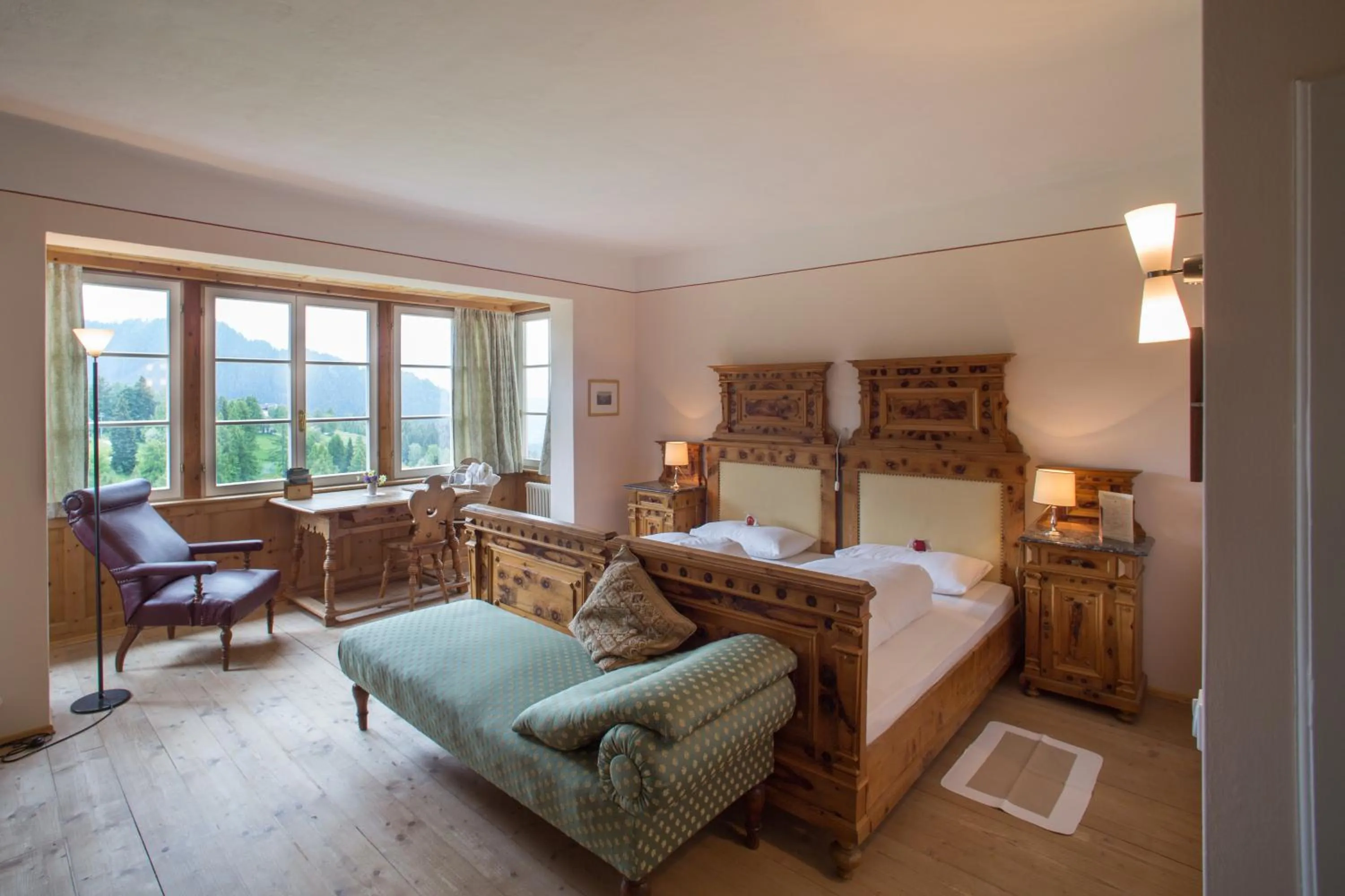 Bedroom, Bed in Der Zirmerhof