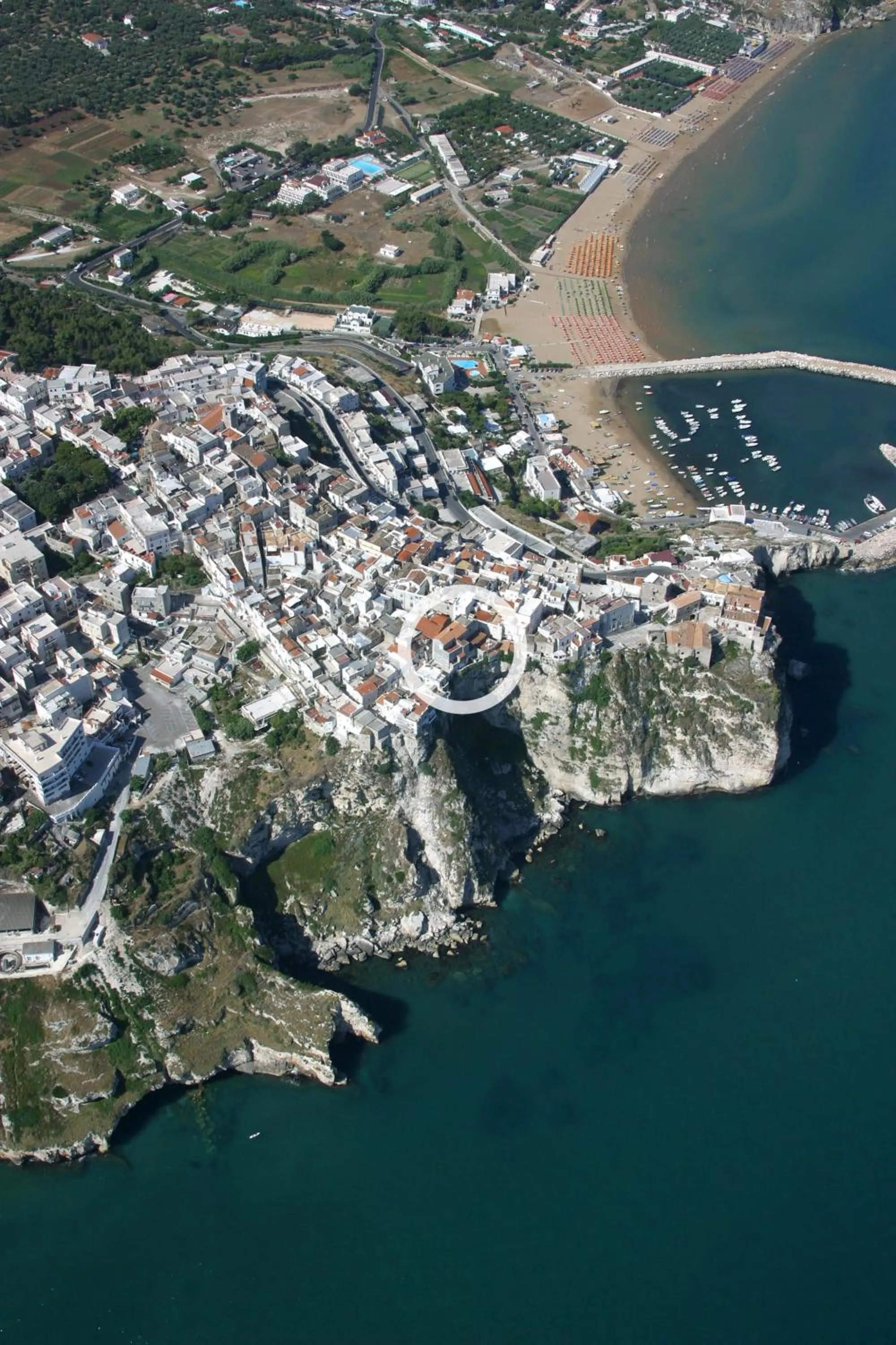 Bird's eye view in Il Barone del Mare