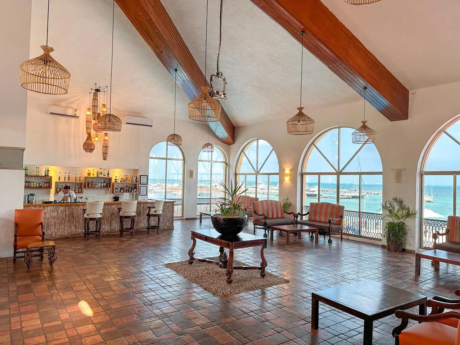 Lounge or bar in All Ritmo Cancun Resort & Water Park