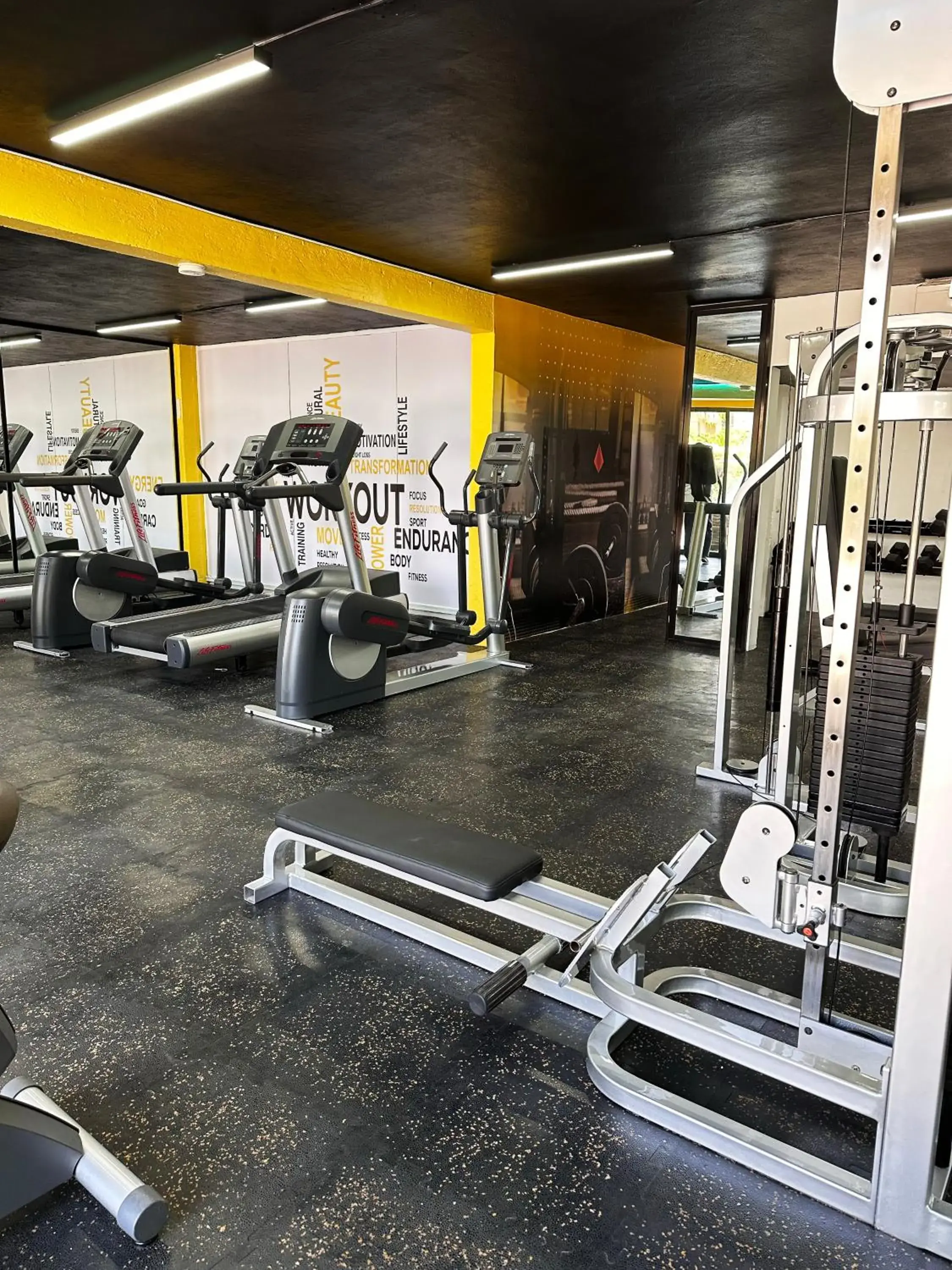 Fitness centre/facilities in All Ritmo Cancun Resort & Water Park Fitness centre/facilities in All Ritmo Cancun Resort & Water Park