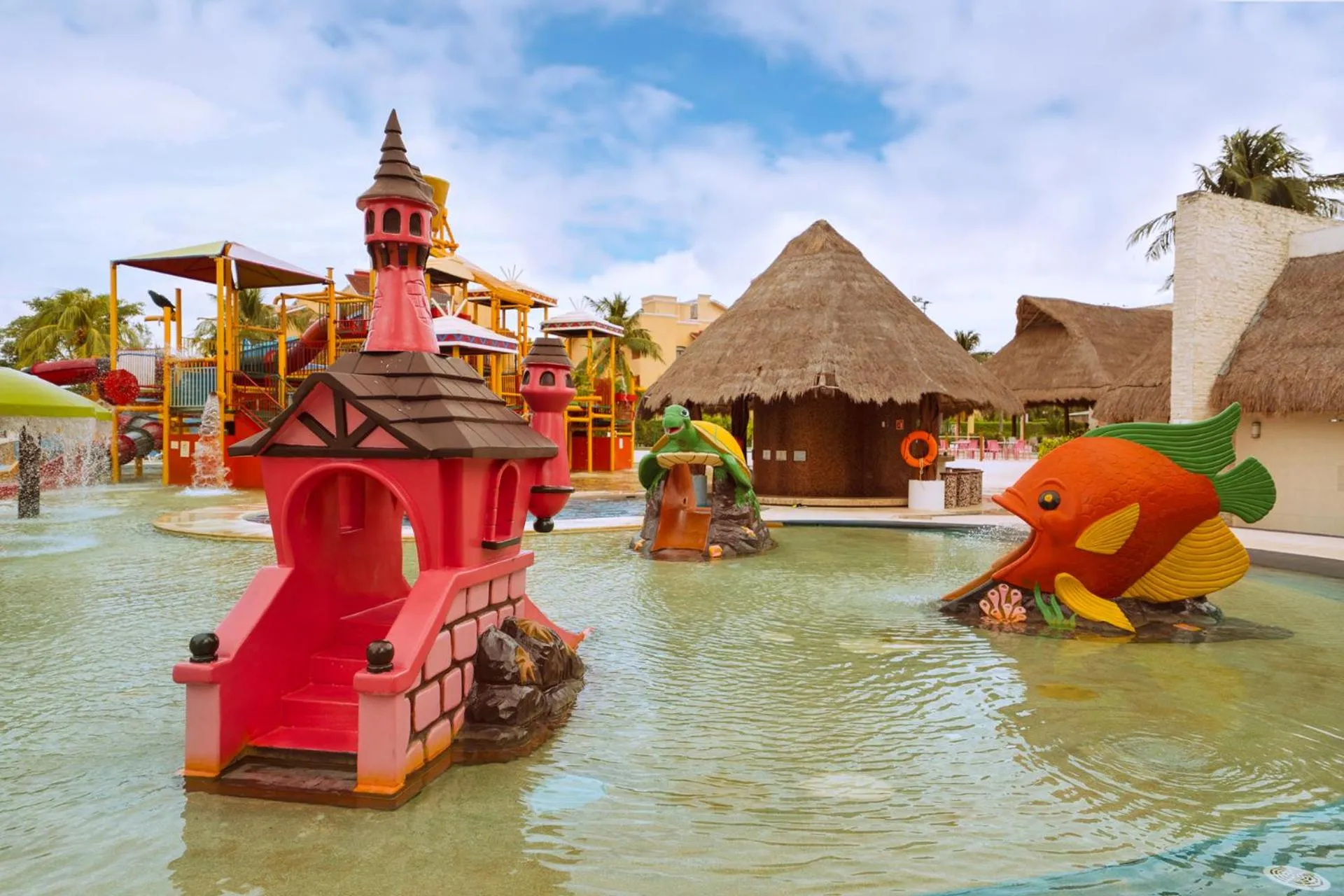 Aqua park in All Ritmo Cancun Resort & Water Park