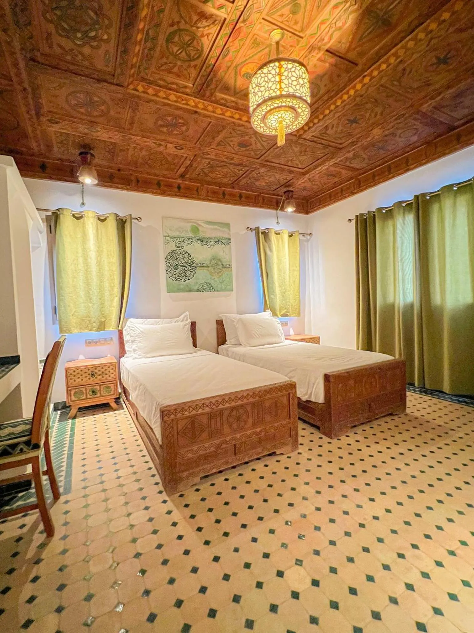 Bedroom, Bed in Desert Villa Boutique Hotel Merzouga