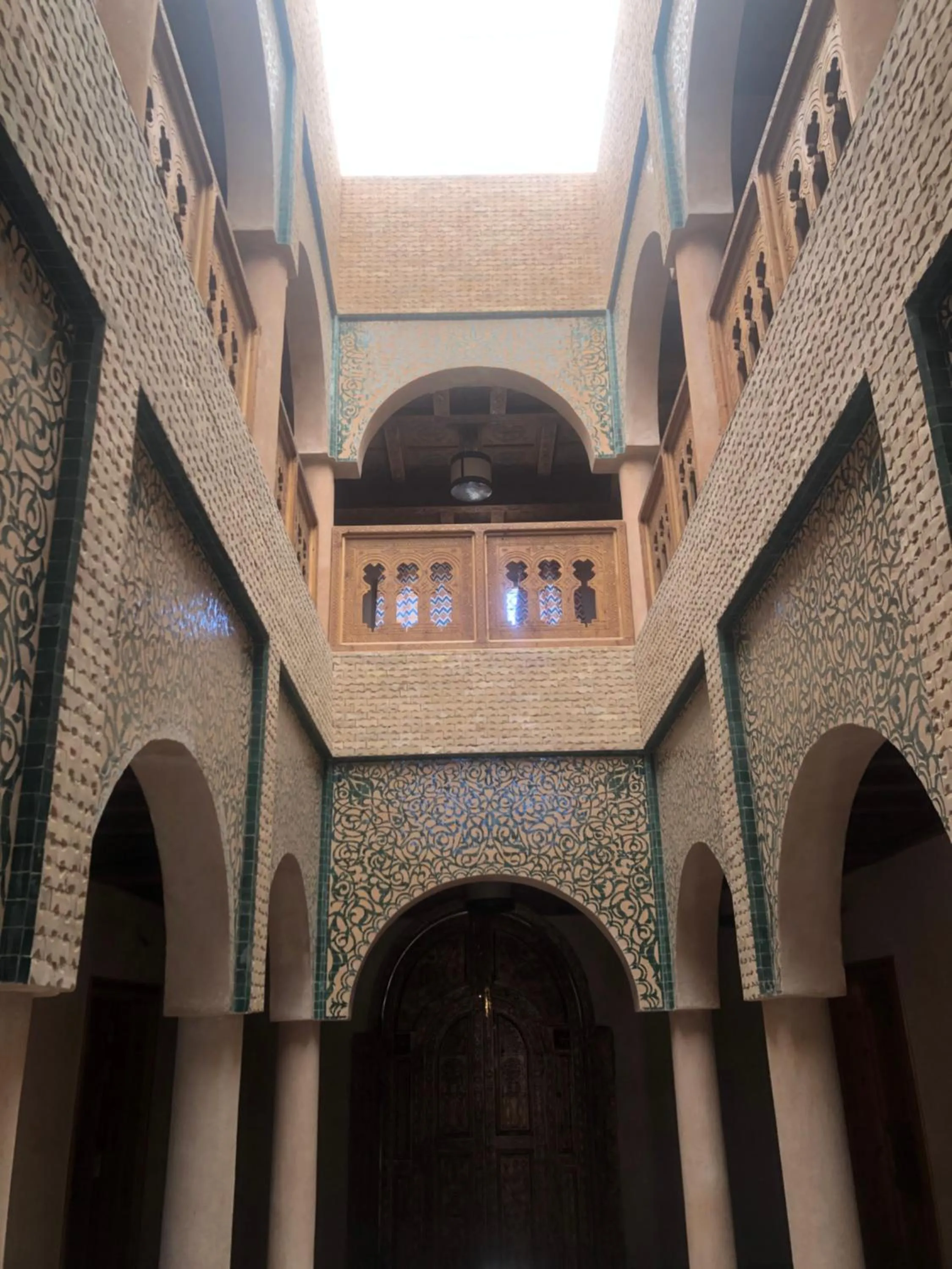 Lobby or reception in Desert Villa Boutique Hotel Merzouga