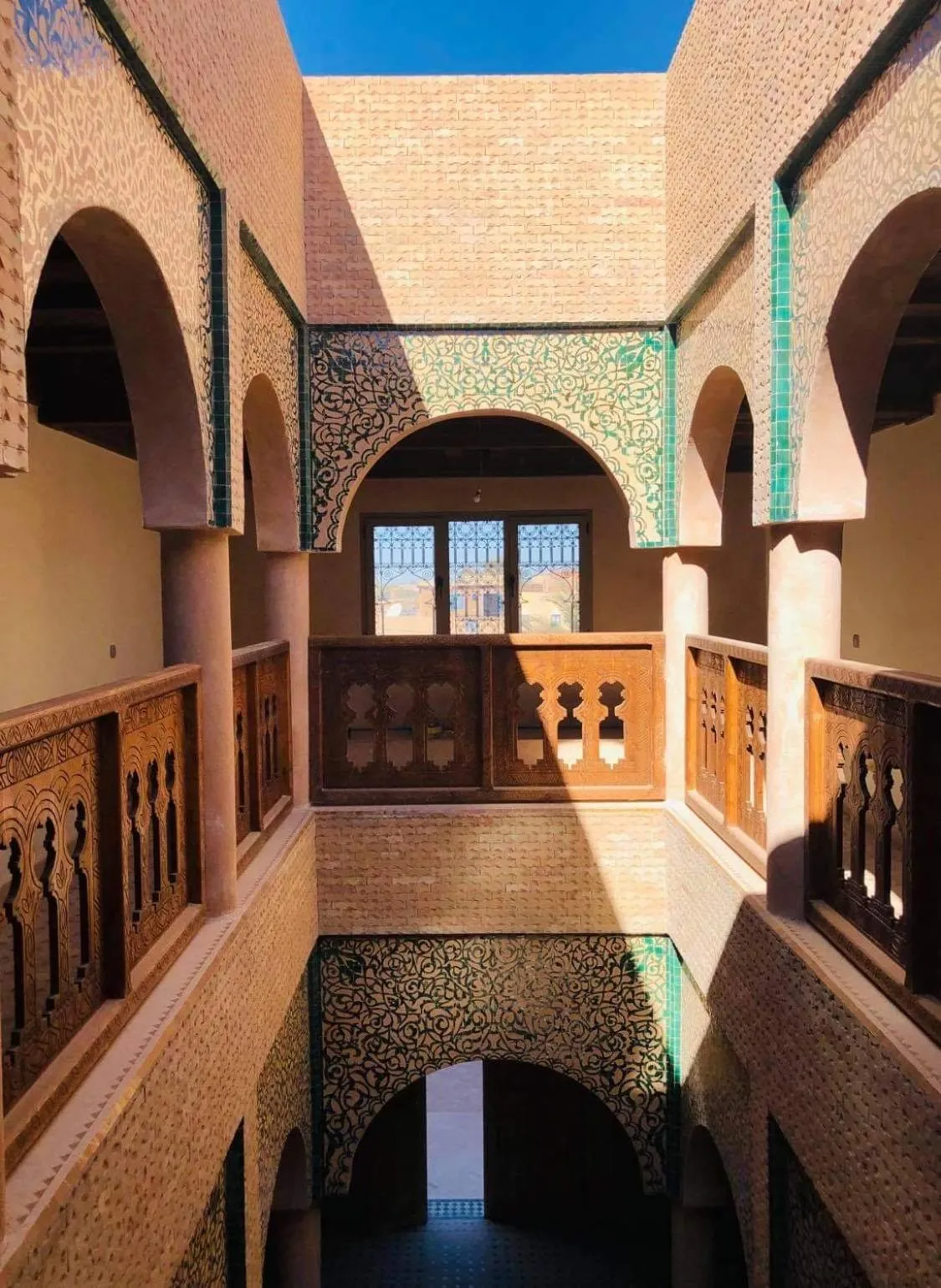 Lobby or reception in Desert Villa Boutique Hotel Merzouga