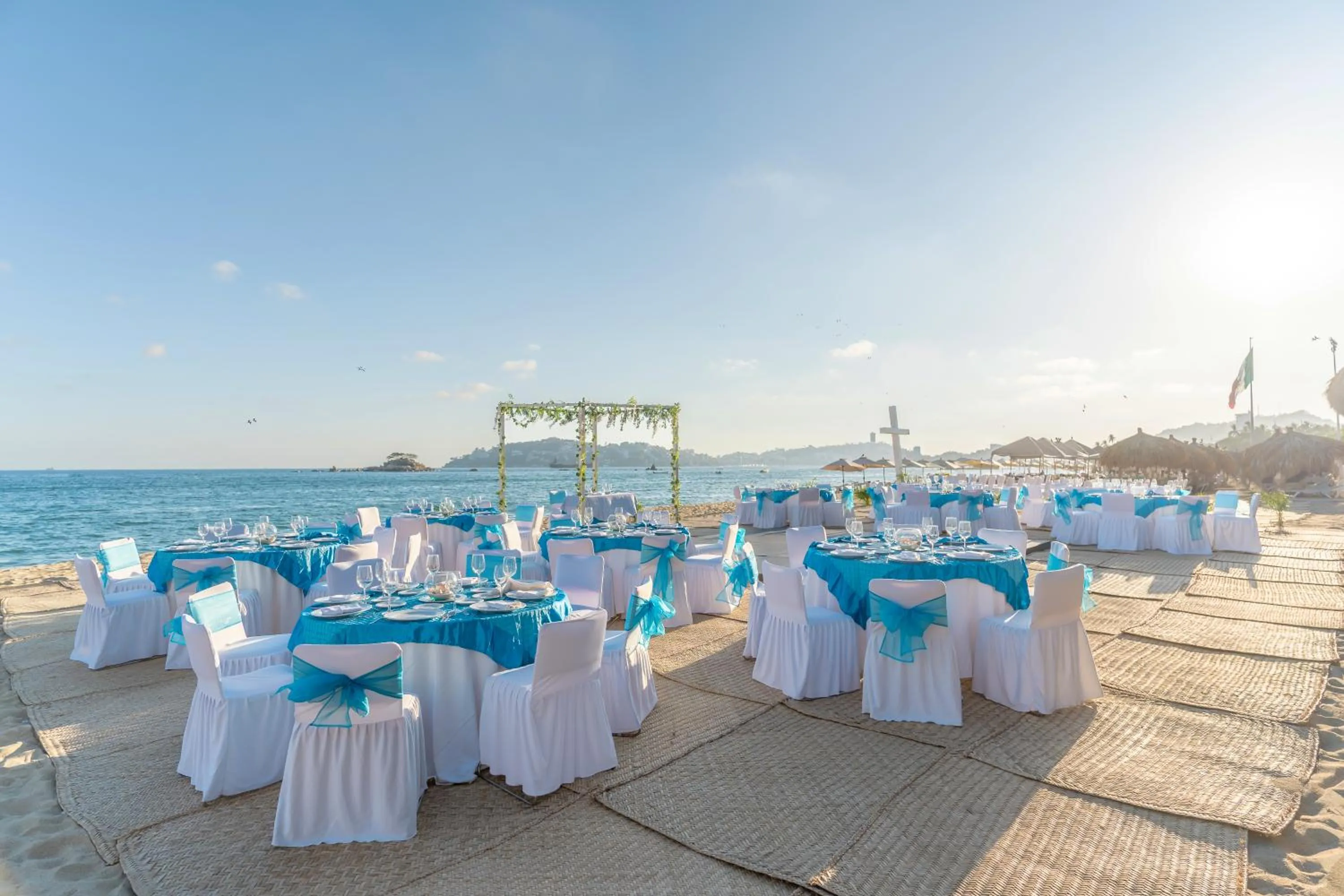 Beach in Krystal Beach Acapulco