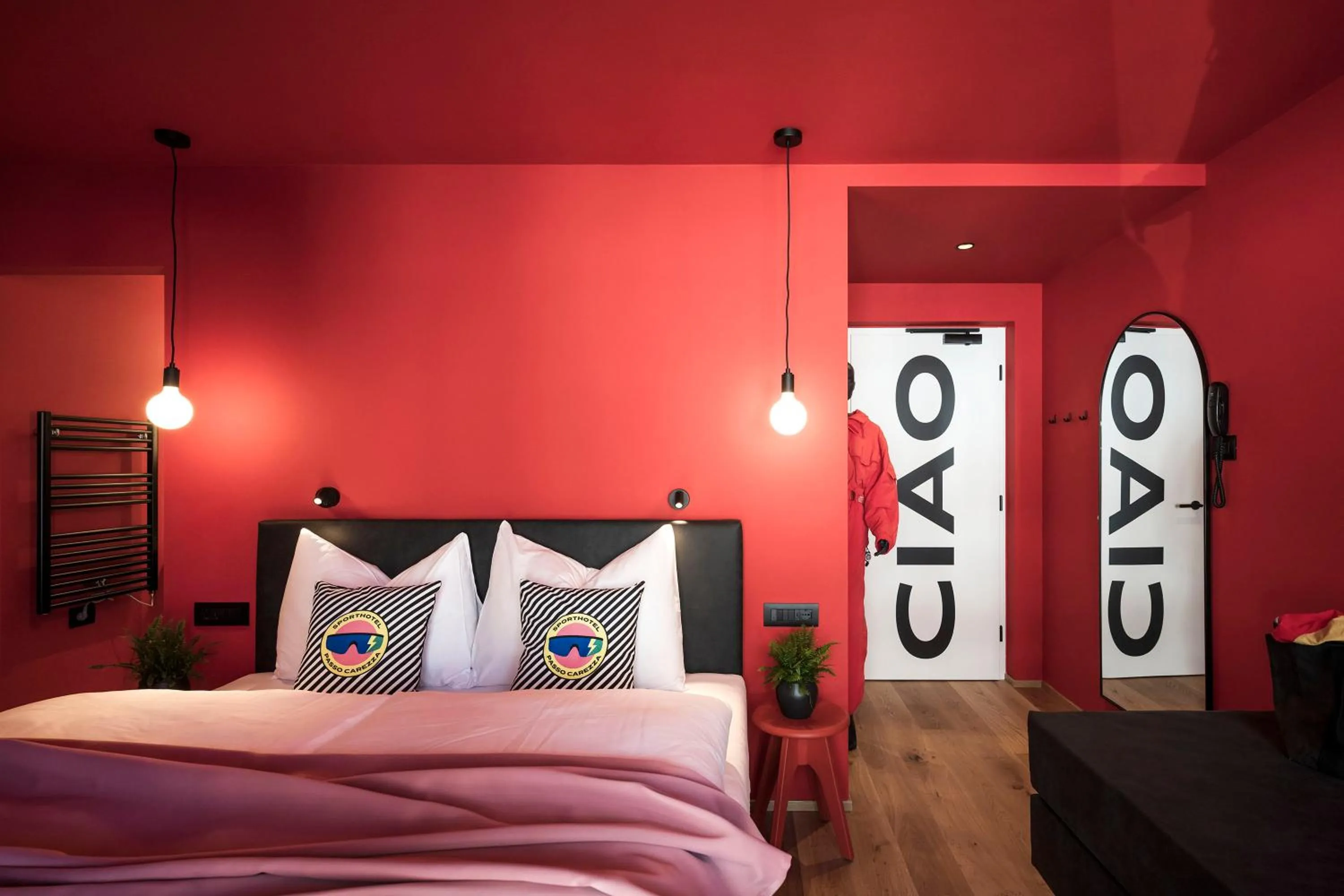 Bed in Sport Hotel Passo Carezza