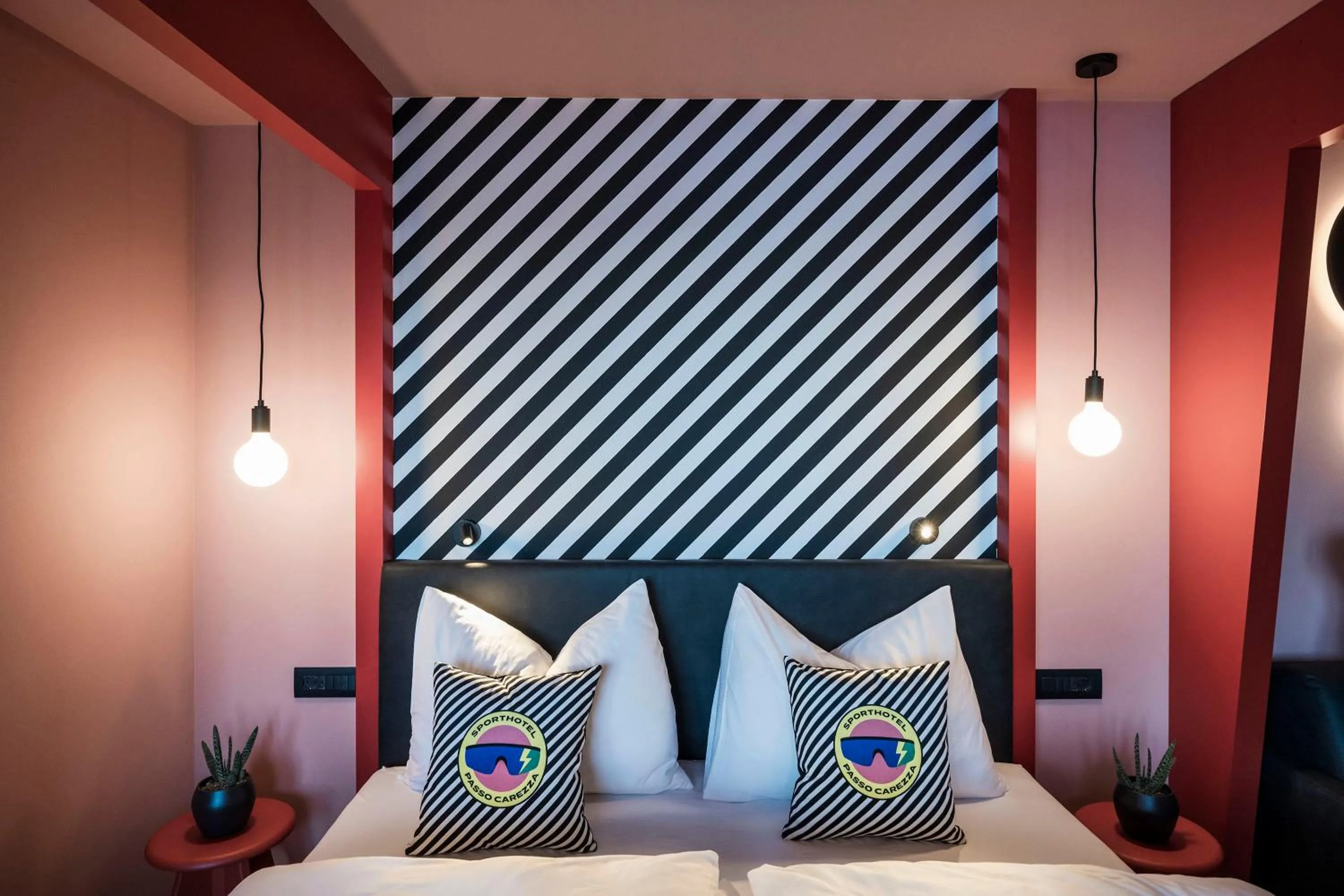 Bed in Sport Hotel Passo Carezza