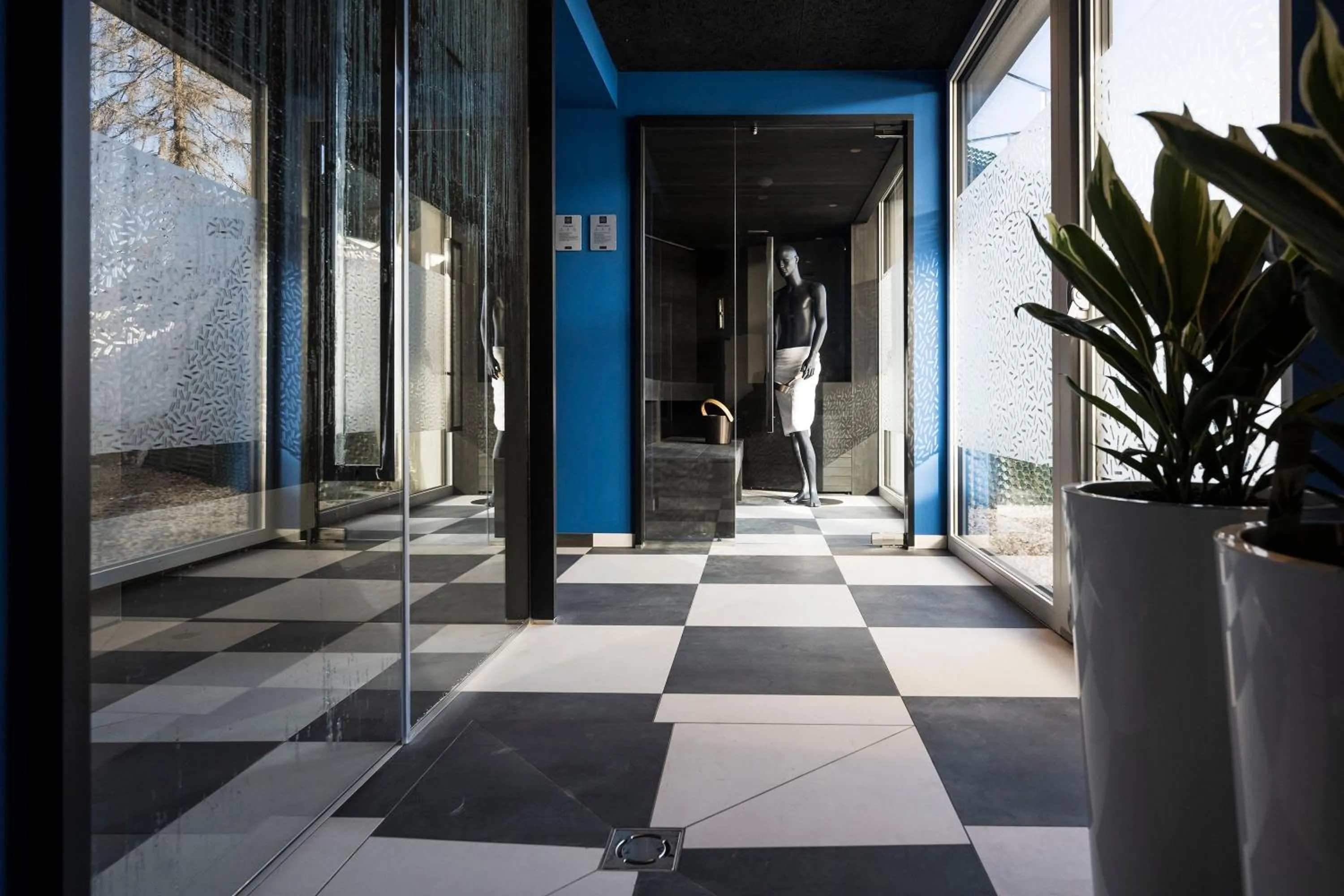 Sauna in Sport Hotel Passo Carezza