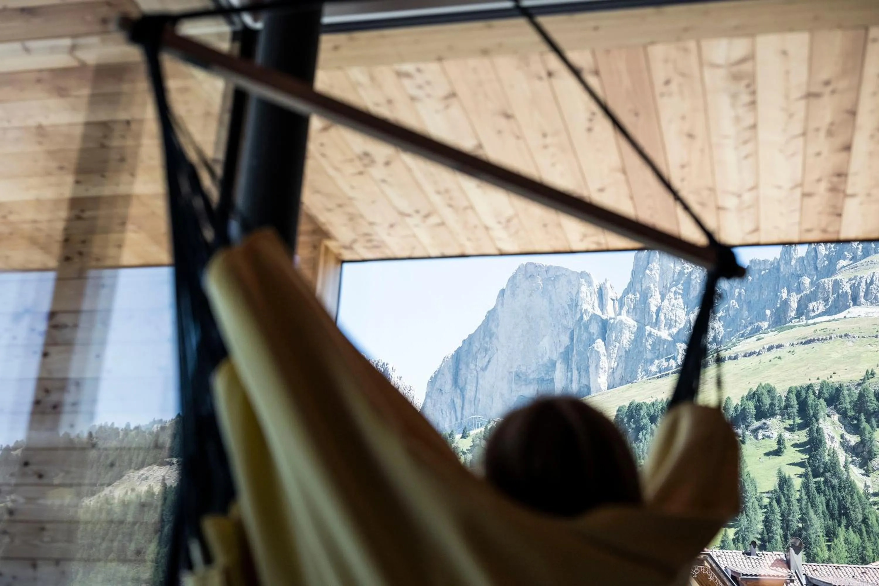 Natural landscape in Sport Hotel Passo Carezza