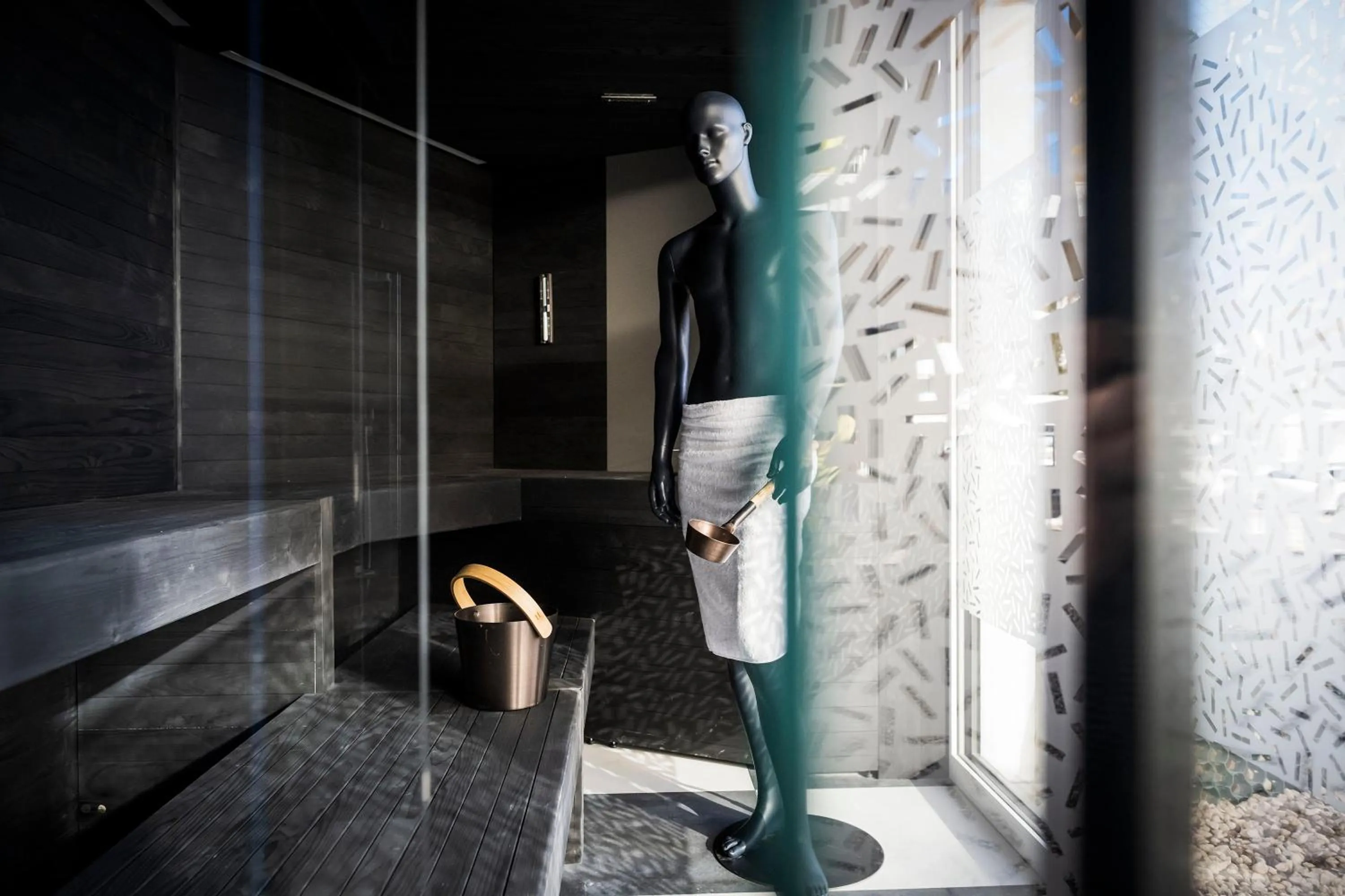 Shower in Sport Hotel Passo Carezza