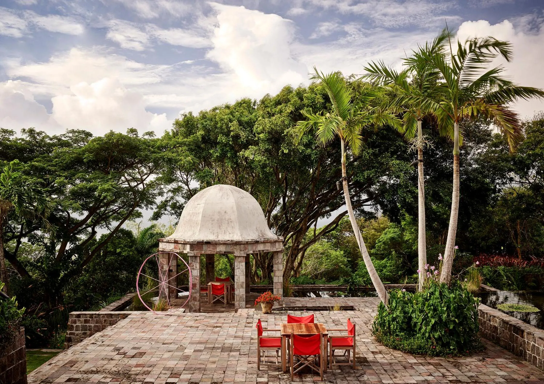 Patio in Golden Rock Nevis
