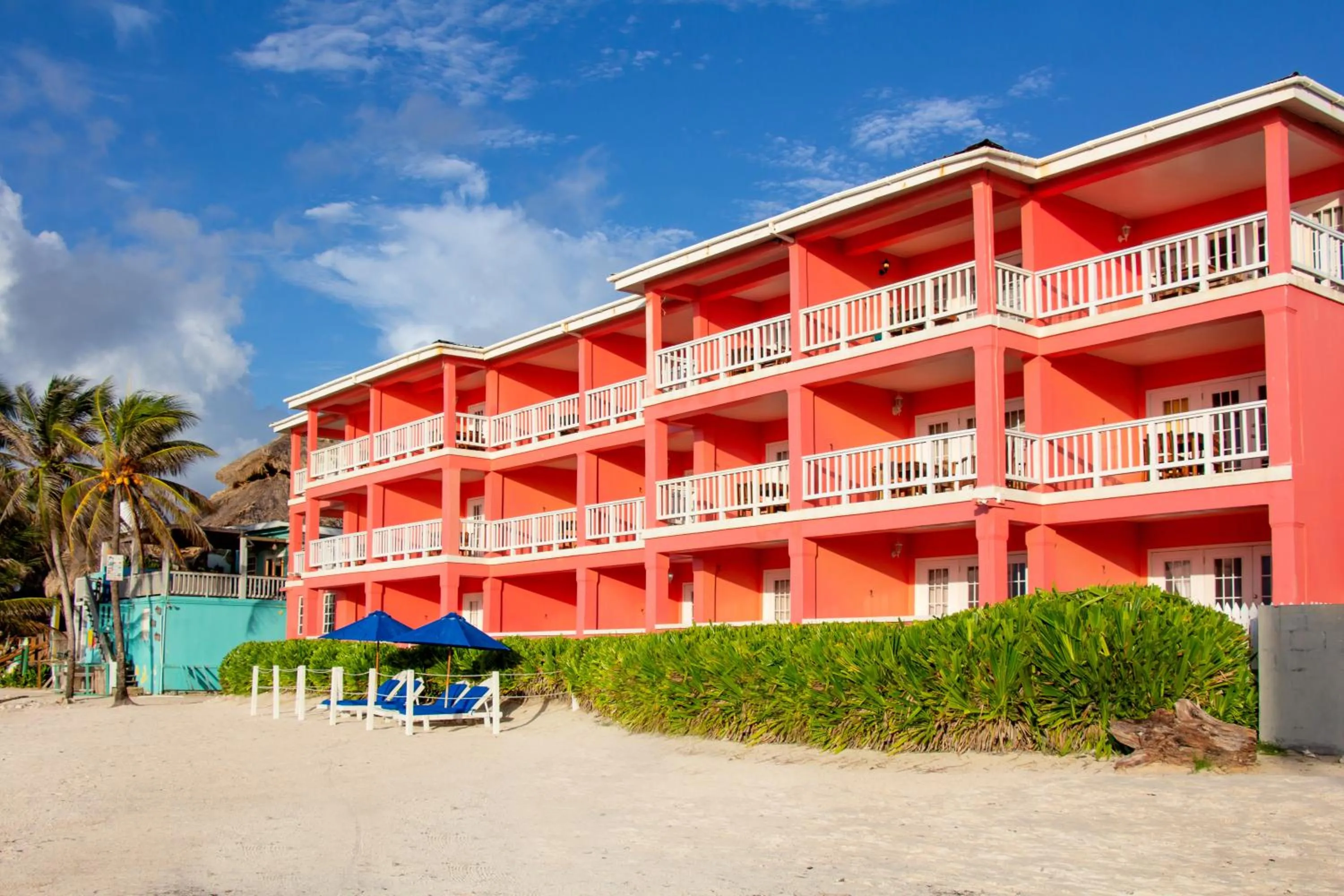 Property building in Mayan Princess Hotel