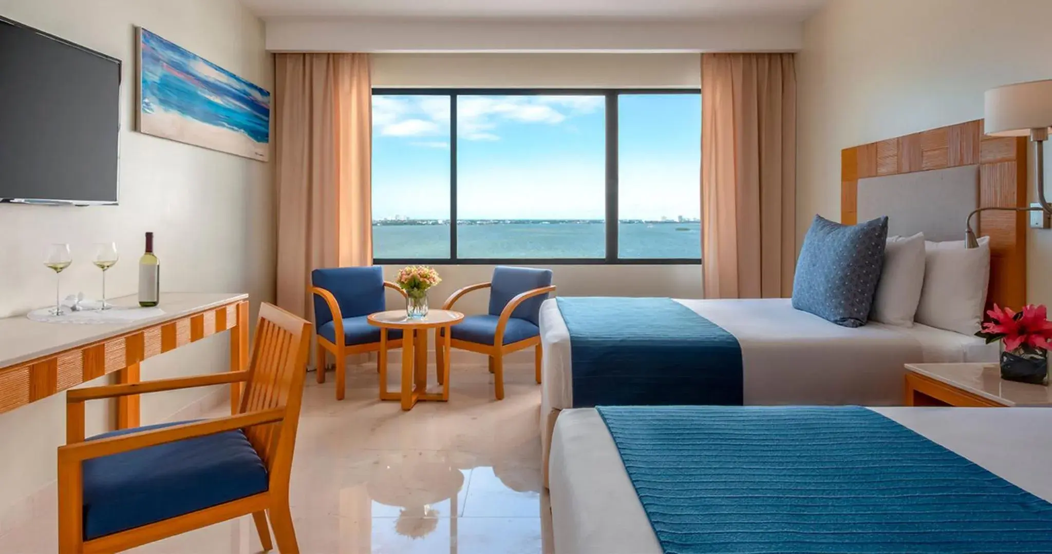 Bed in Park Royal Beach Cancun - All Inclusive Bed in Park Royal Beach Cancun - All Inclusive