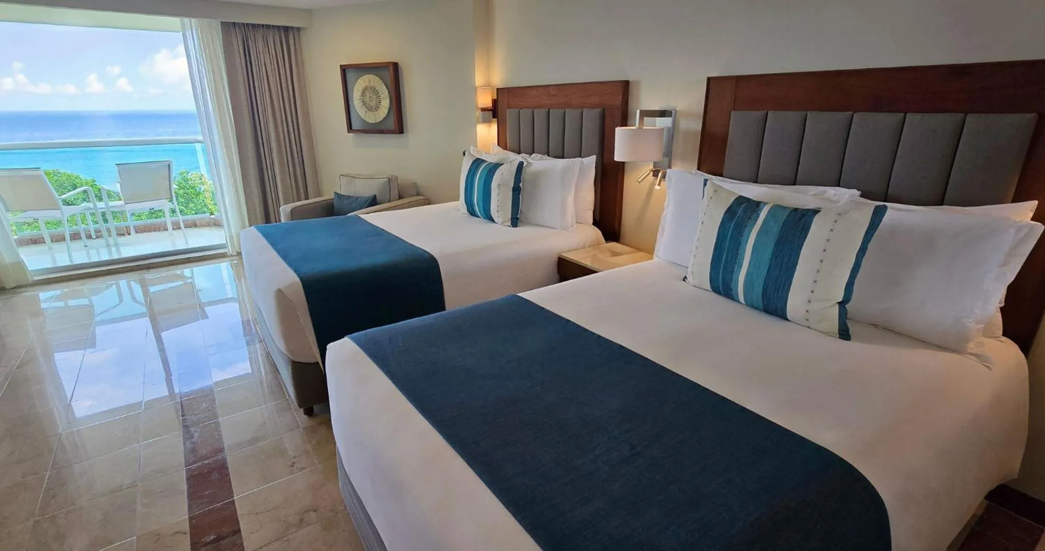 Bed in Grand Park Royal Cozumel - All Inclusive