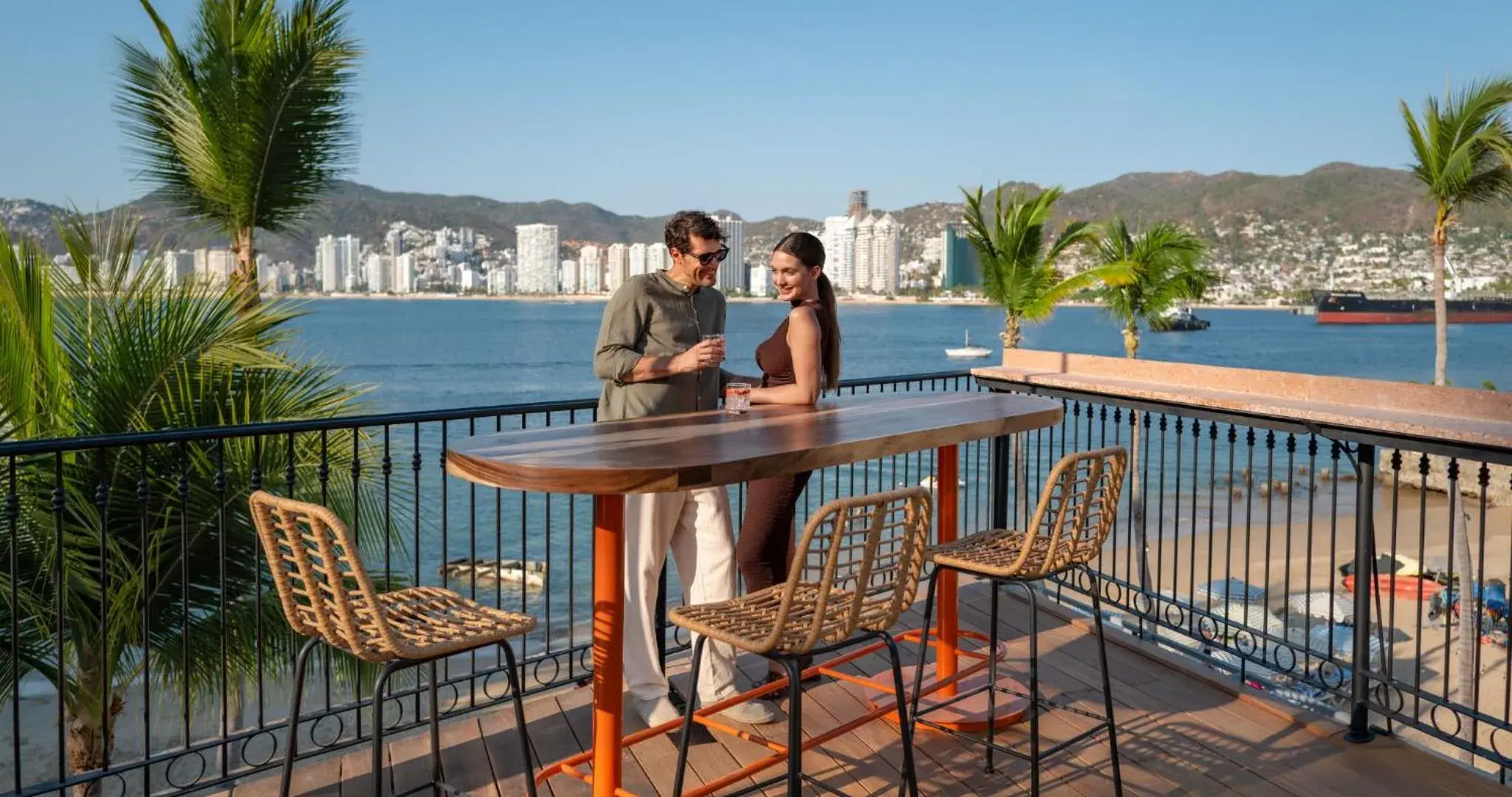 Balcony/Terrace in Park Royal Beach Acapulco - All Inclusive Balcony/Terrace in Park Royal Beach Acapulco - All Inclusive