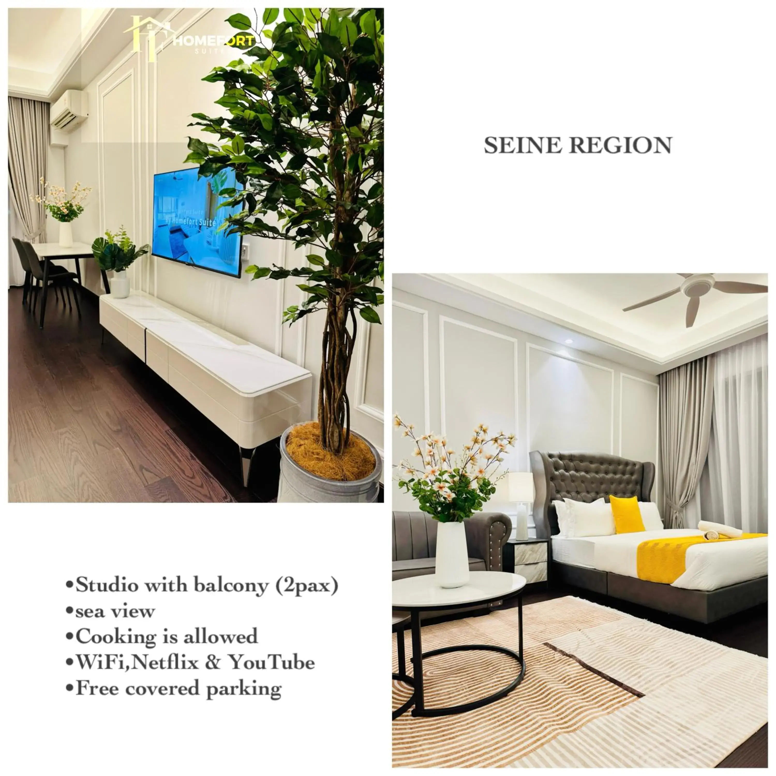 Studio with Sea View in R&F PRINCESS COVE BY HOMEFORT SUITES Studio with Sea View in R&F PRINCESS COVE BY HOMEFORT SUITES
