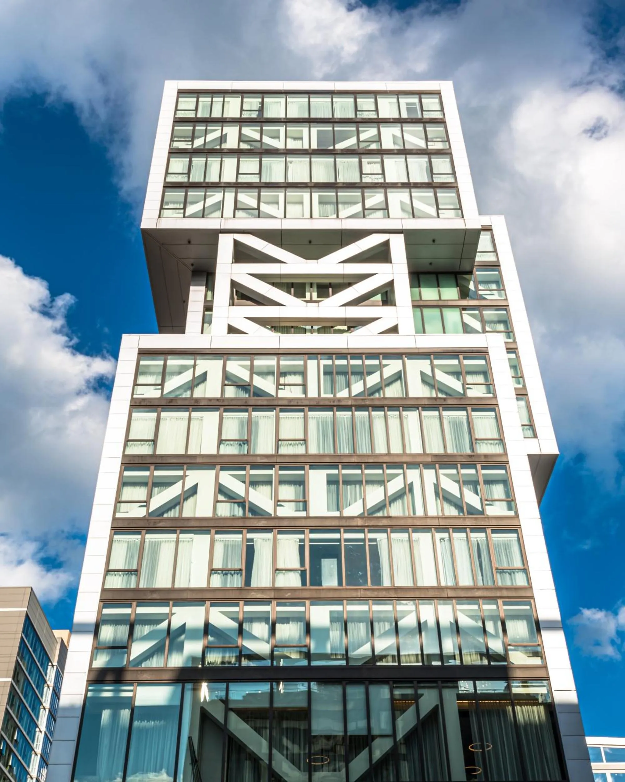 Property building in Godfrey Hotel Chicago