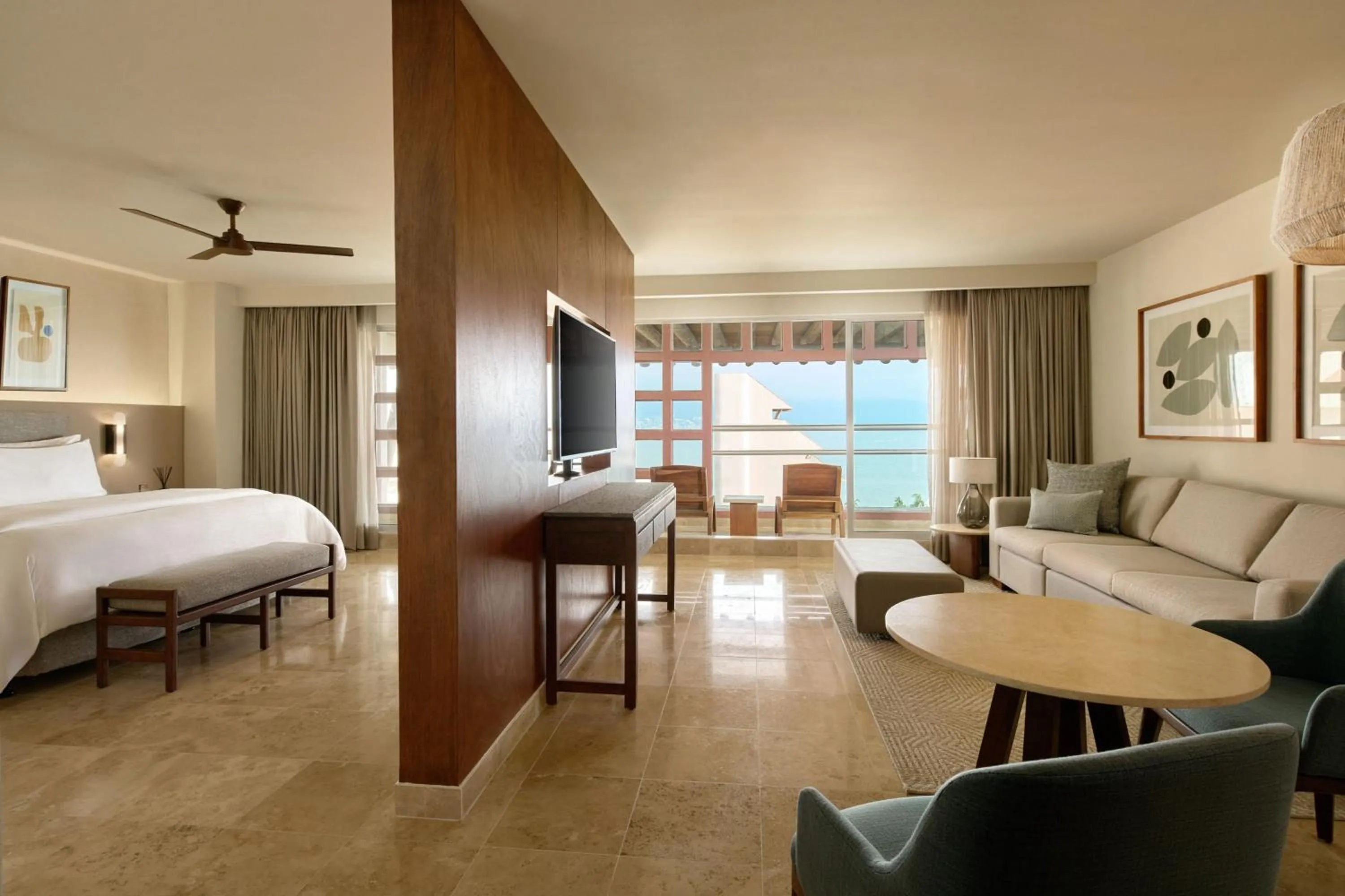 Bedroom, Bed in The Westin Resort & Spa, Puerto Vallarta