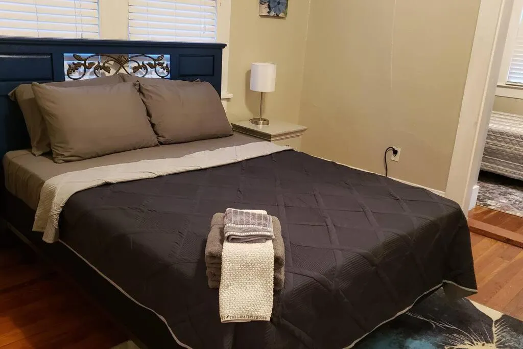 Bed in The Lafayette House