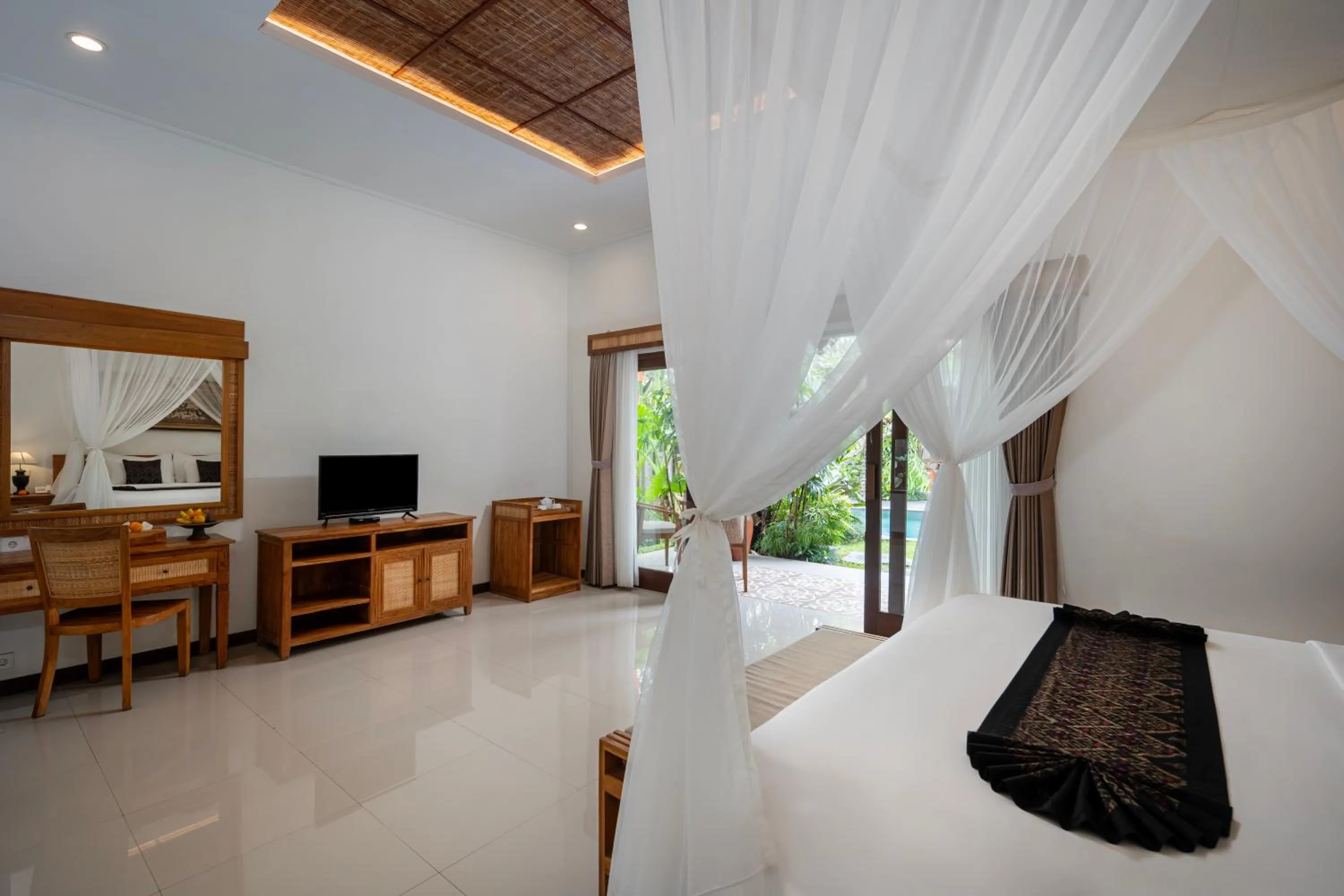 Bed in Govala Ubud Villas & SPA