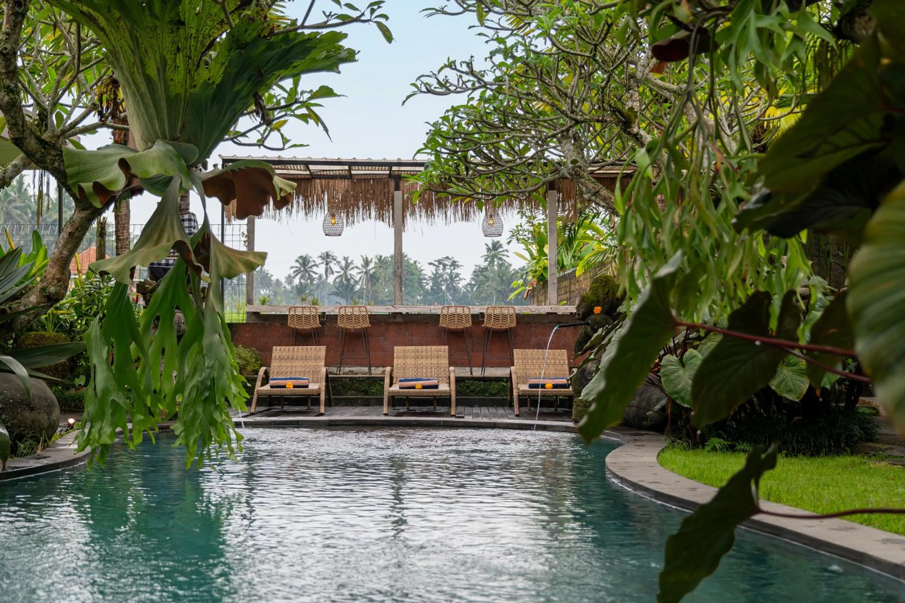 Pool view in Govala Ubud Villas & SPA