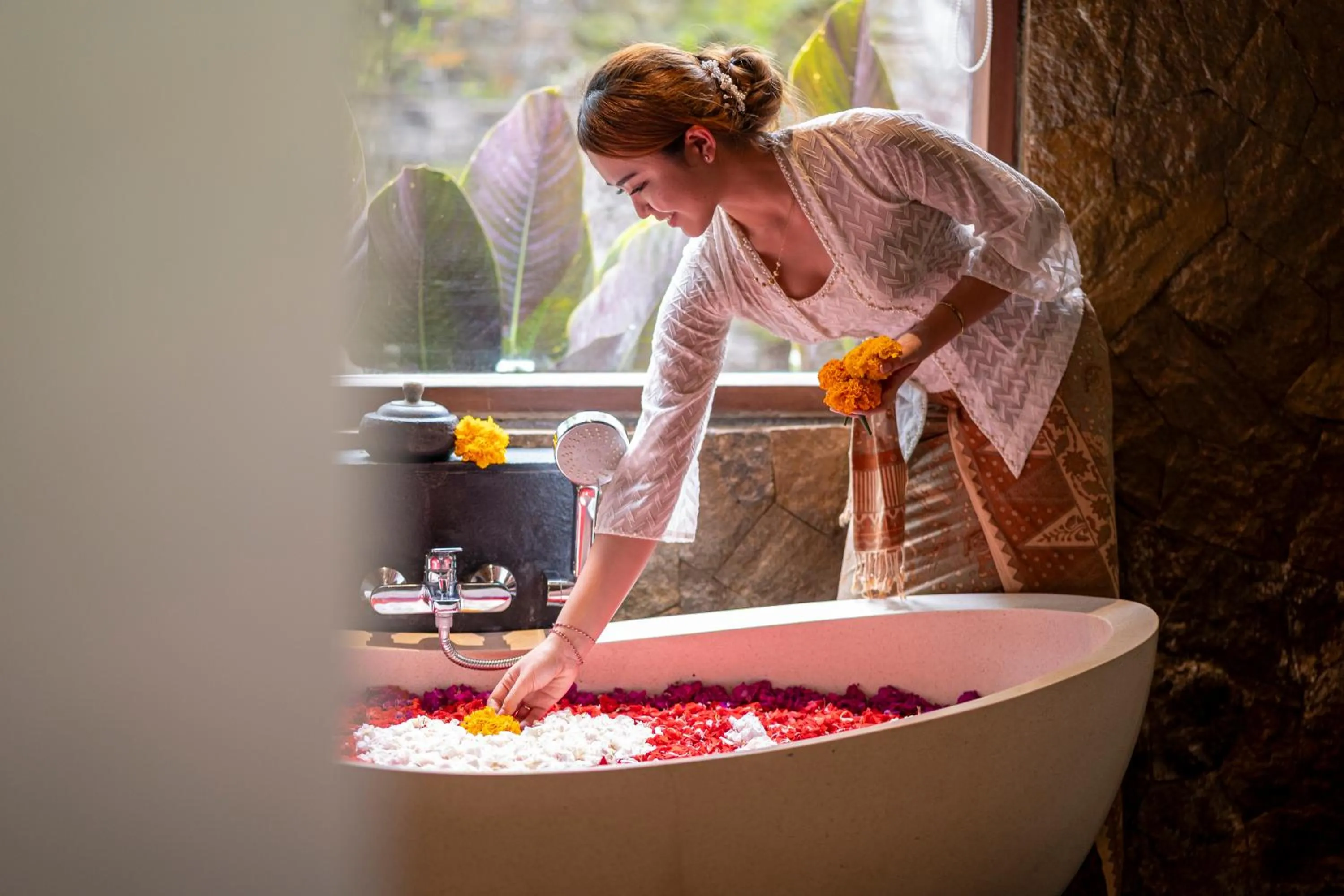 Bathroom in Govala Ubud Villas & SPA