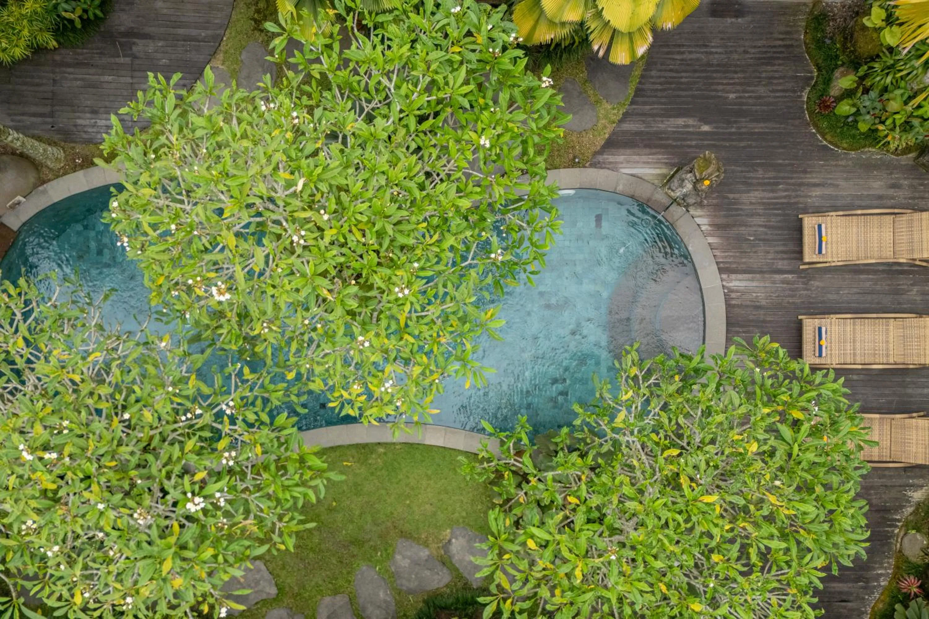 Pool view in Govala Ubud Villas & SPA