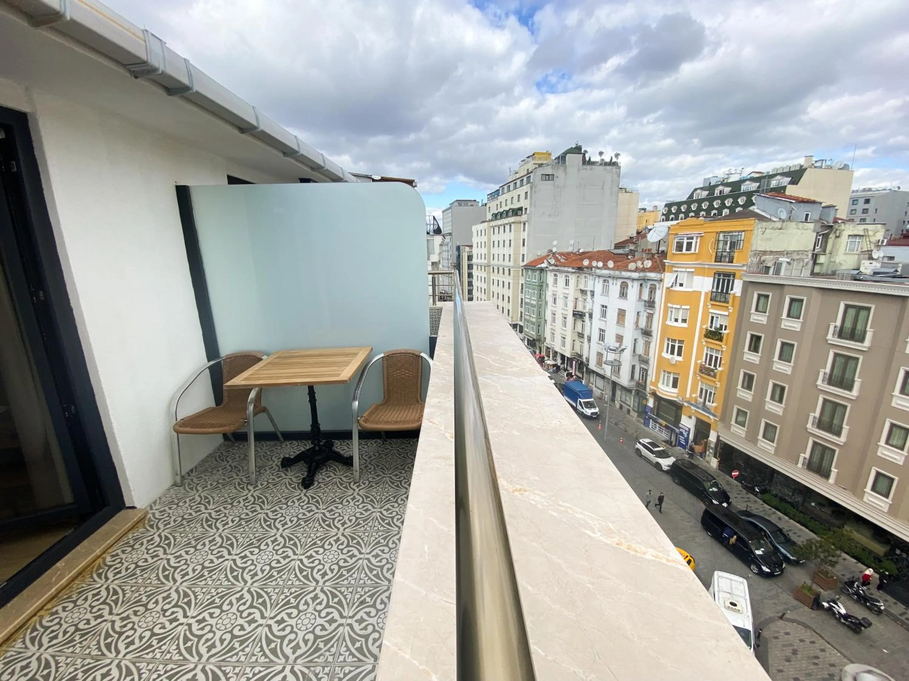 Balcony/Terrace in Celine Hotel Taxim