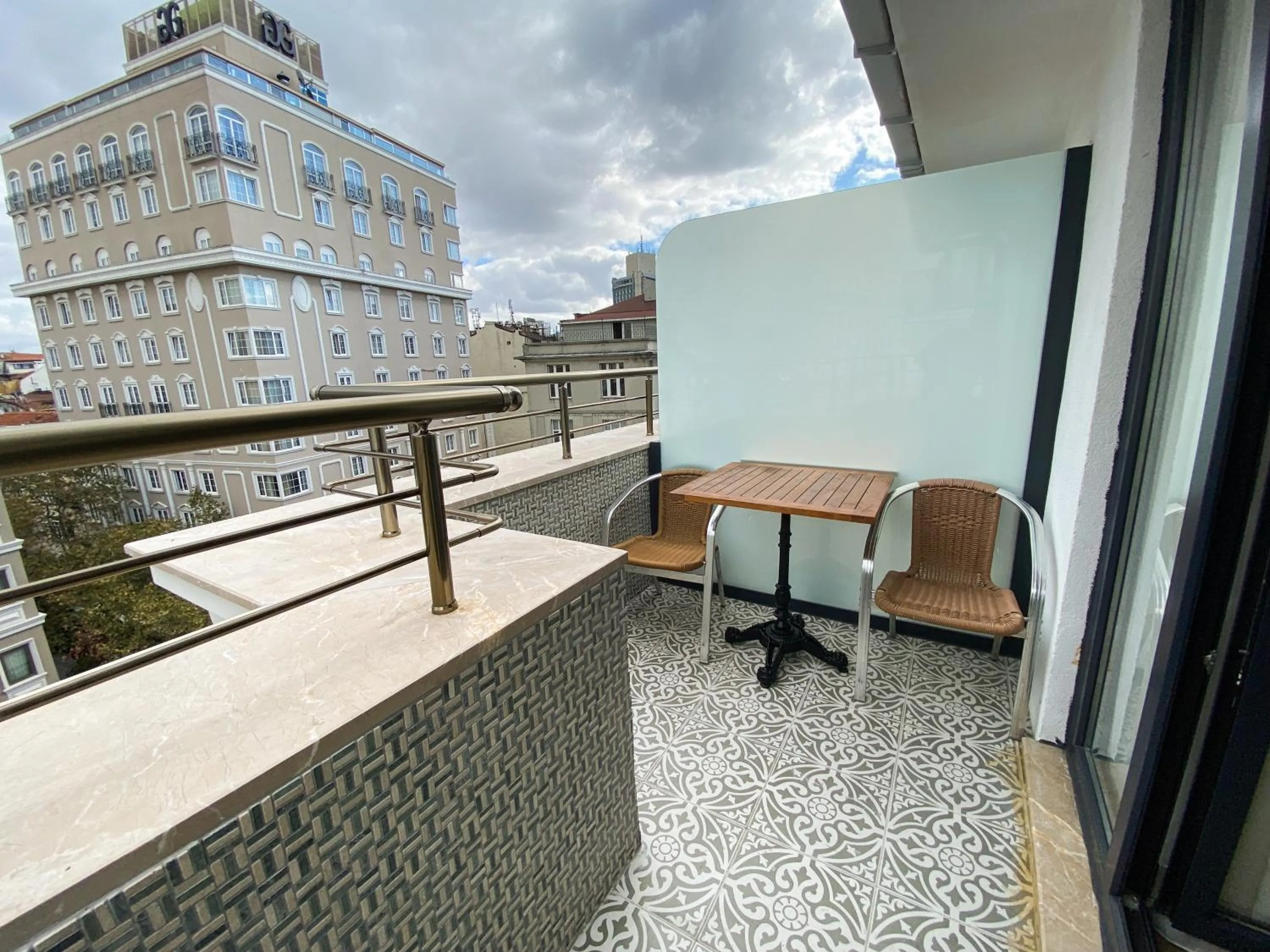 Balcony/Terrace in Celine Hotel Taxim