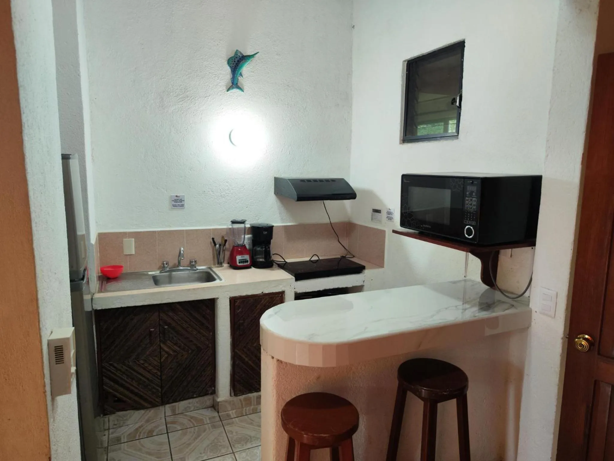Kitchen or kitchenette in Hotel J.B.