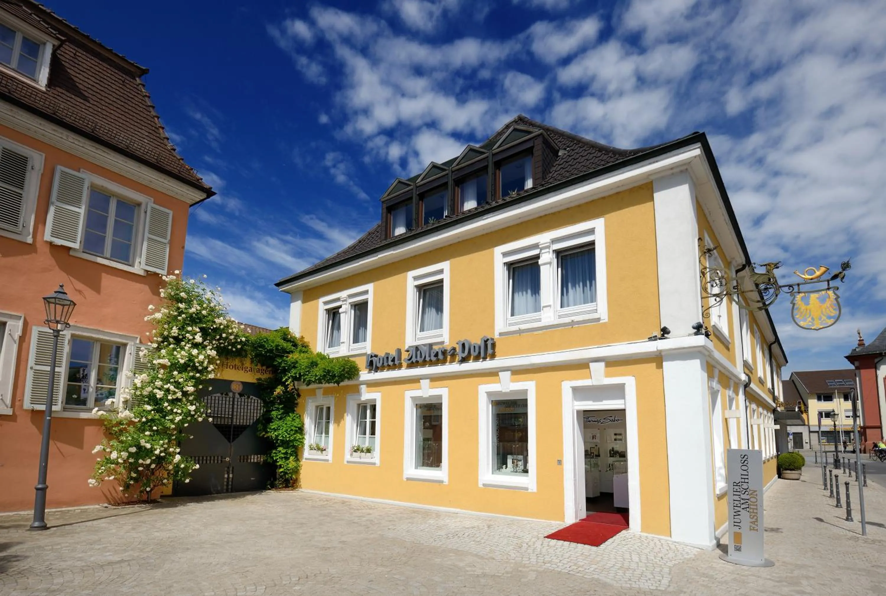 Property building in Hotel Adler Post