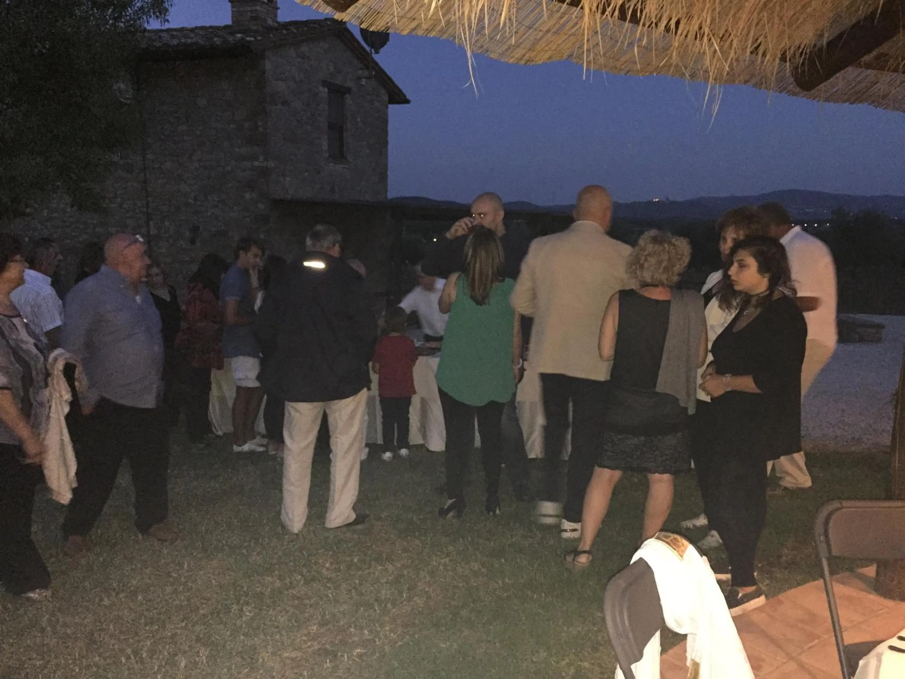 group of guests in Azienda Agrituristica I Tre Casali