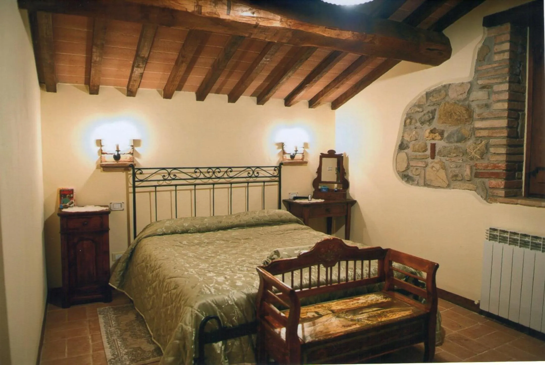 Bedroom, Bed in Azienda Agrituristica I Tre Casali